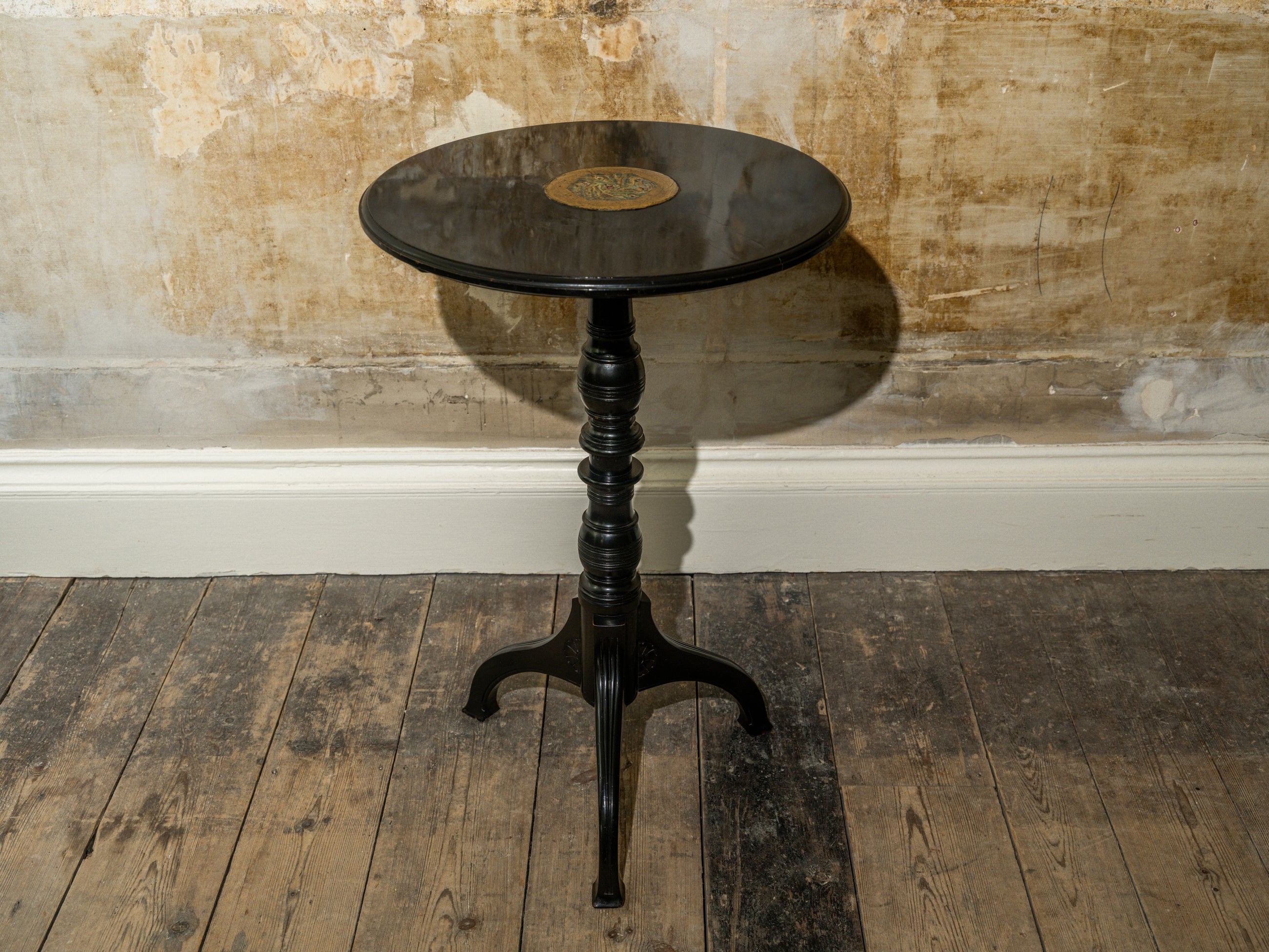 An Ebonised Aesthetic Movement Side Table
