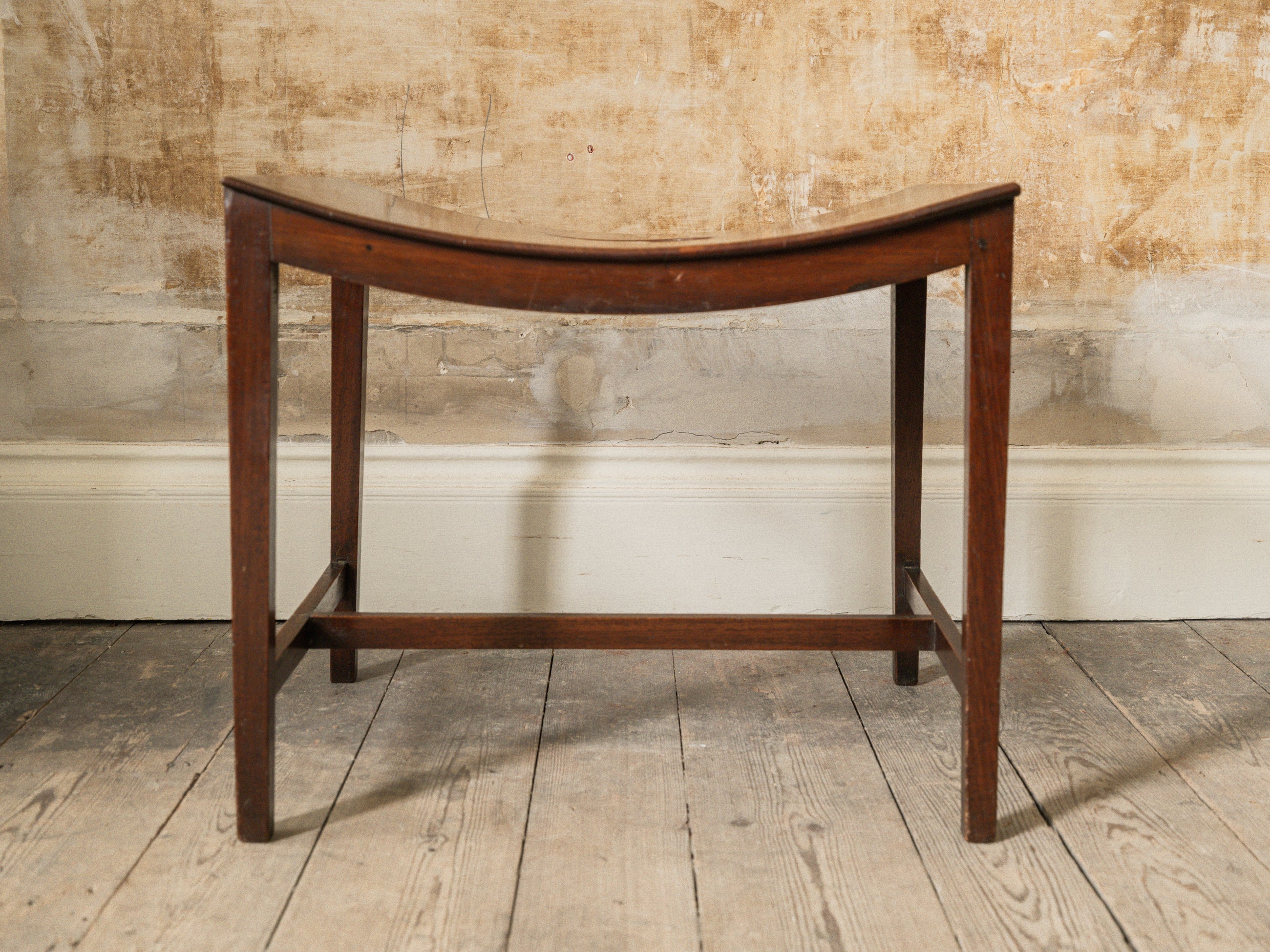 A George III Mahogany Stool