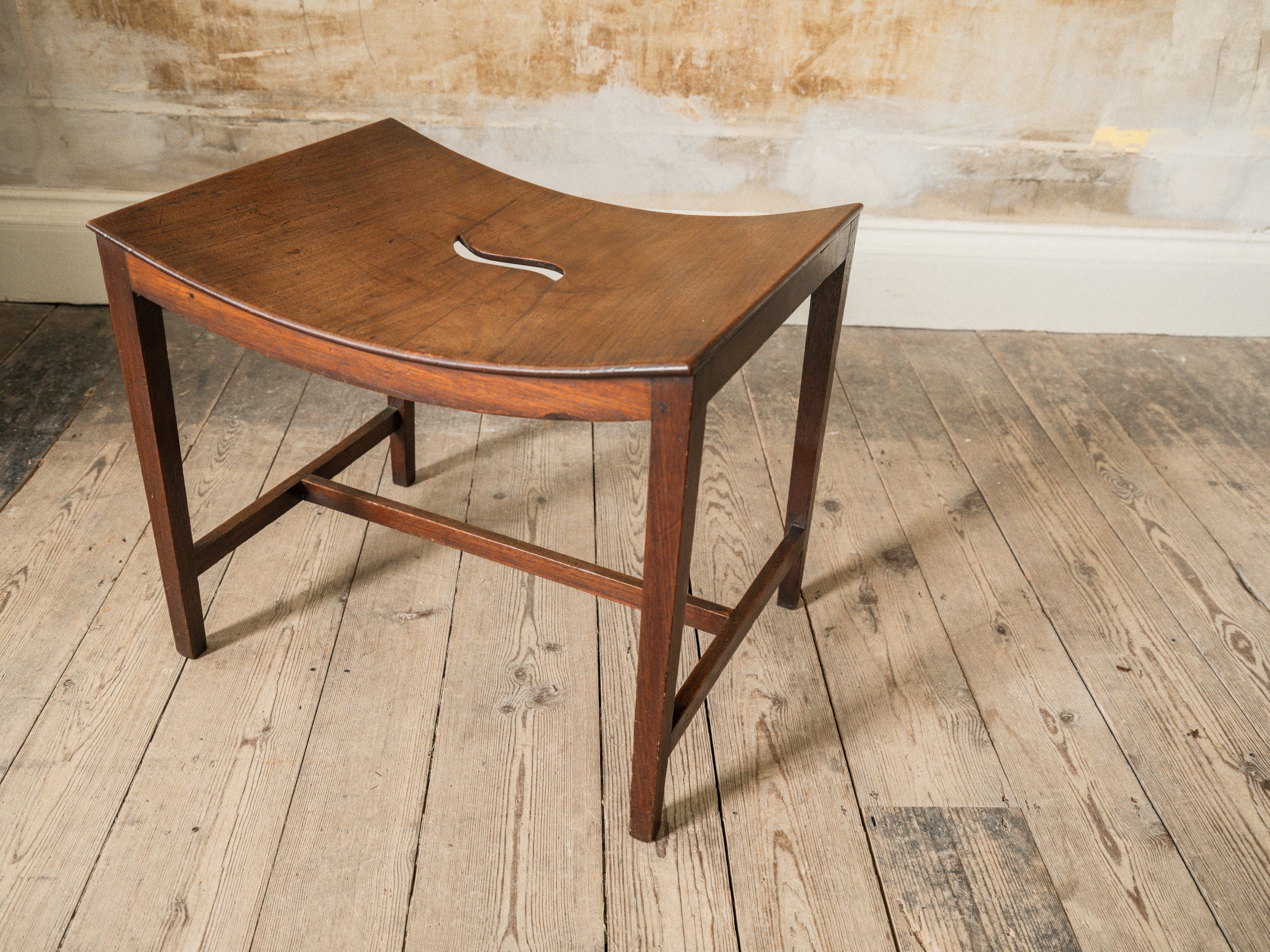 A George III Mahogany Stool
