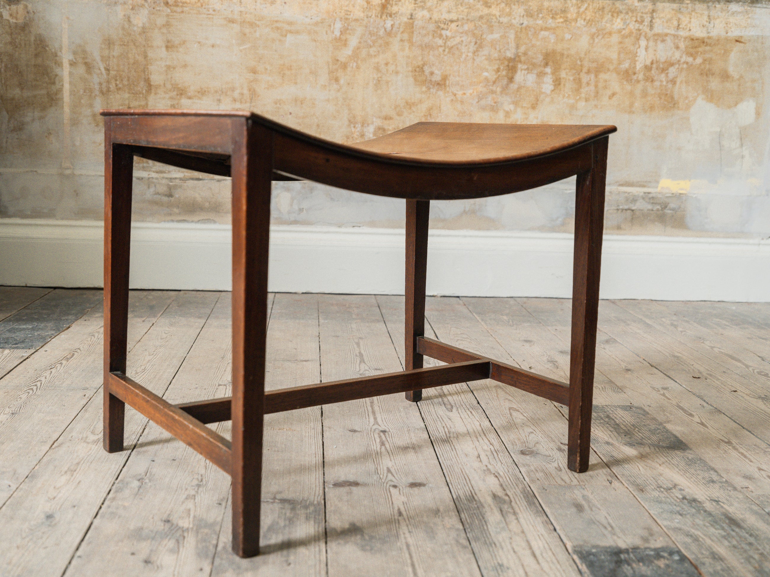A George III Mahogany Stool