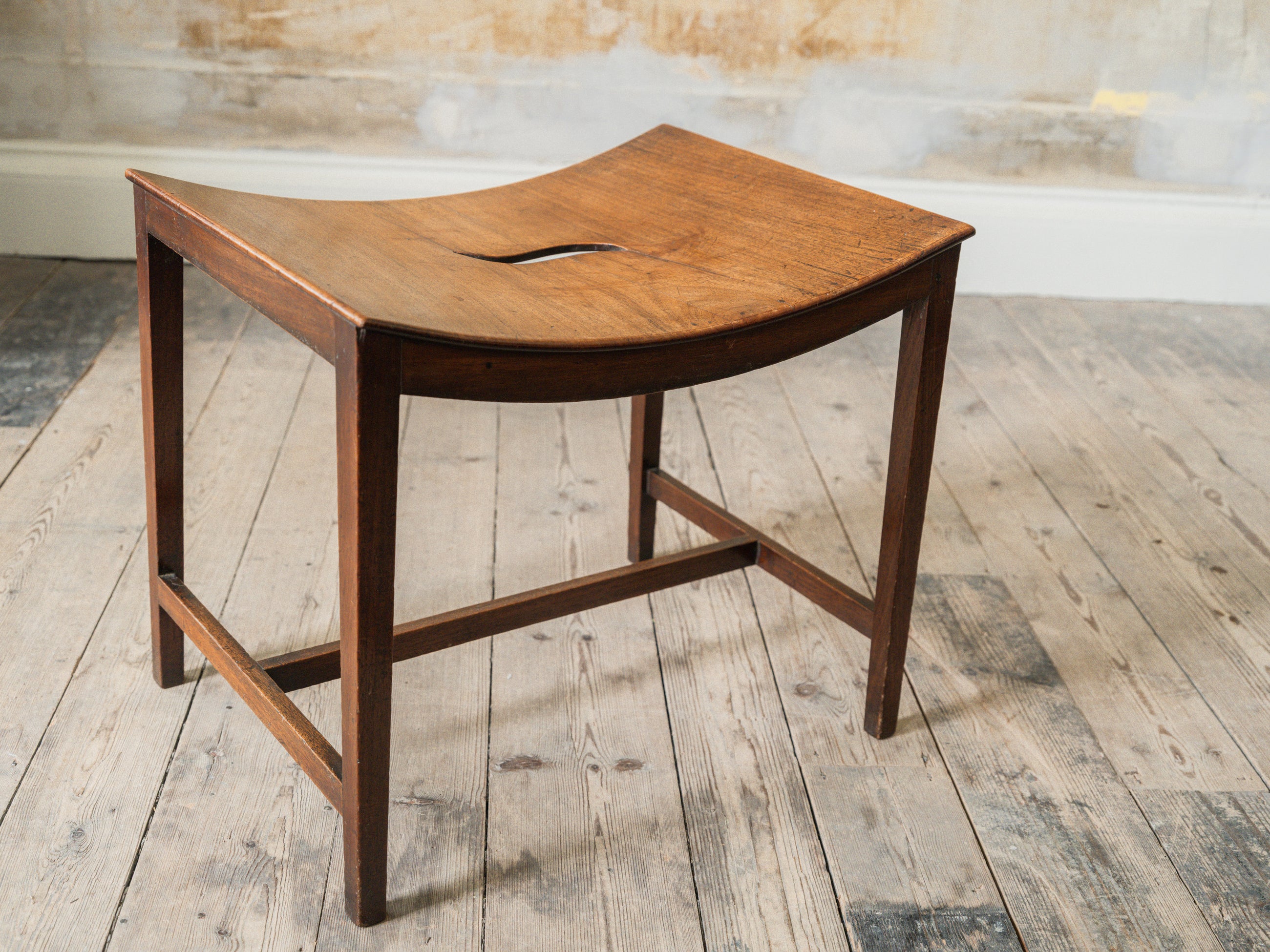A George III Mahogany Stool