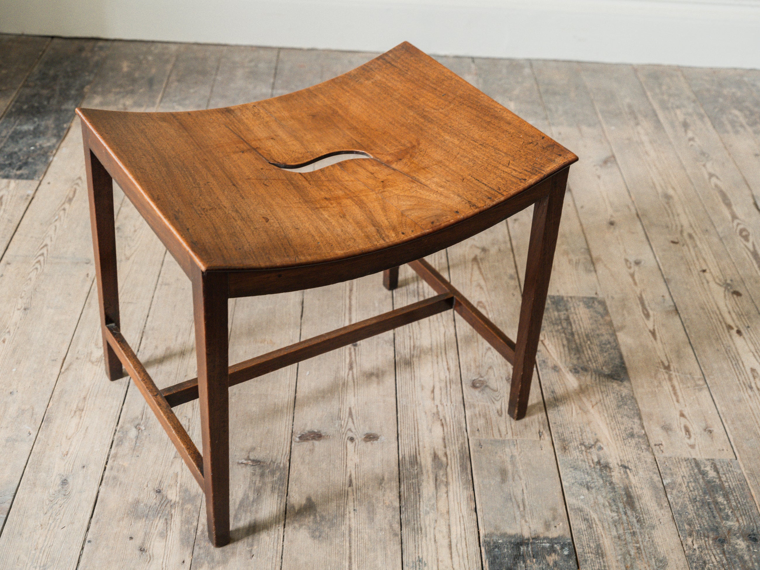 A George III Mahogany Stool
