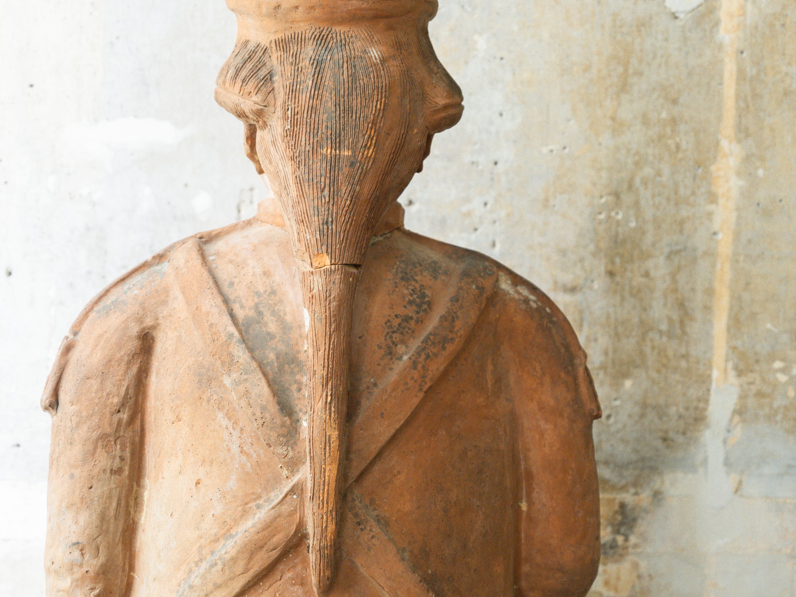 A George III Terracotta Grenadier