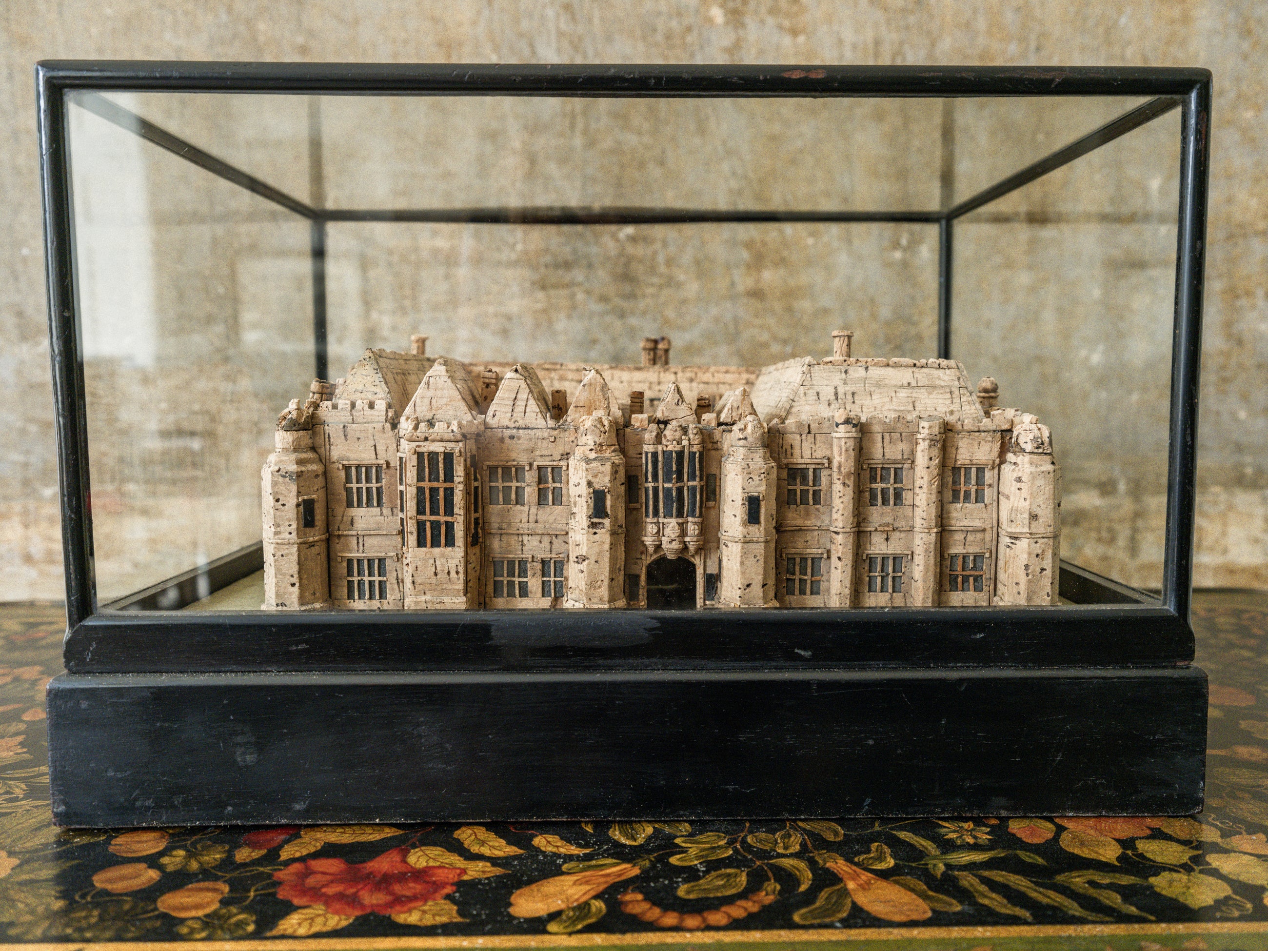 A Cork Model of Hengrave Hall Suffolk