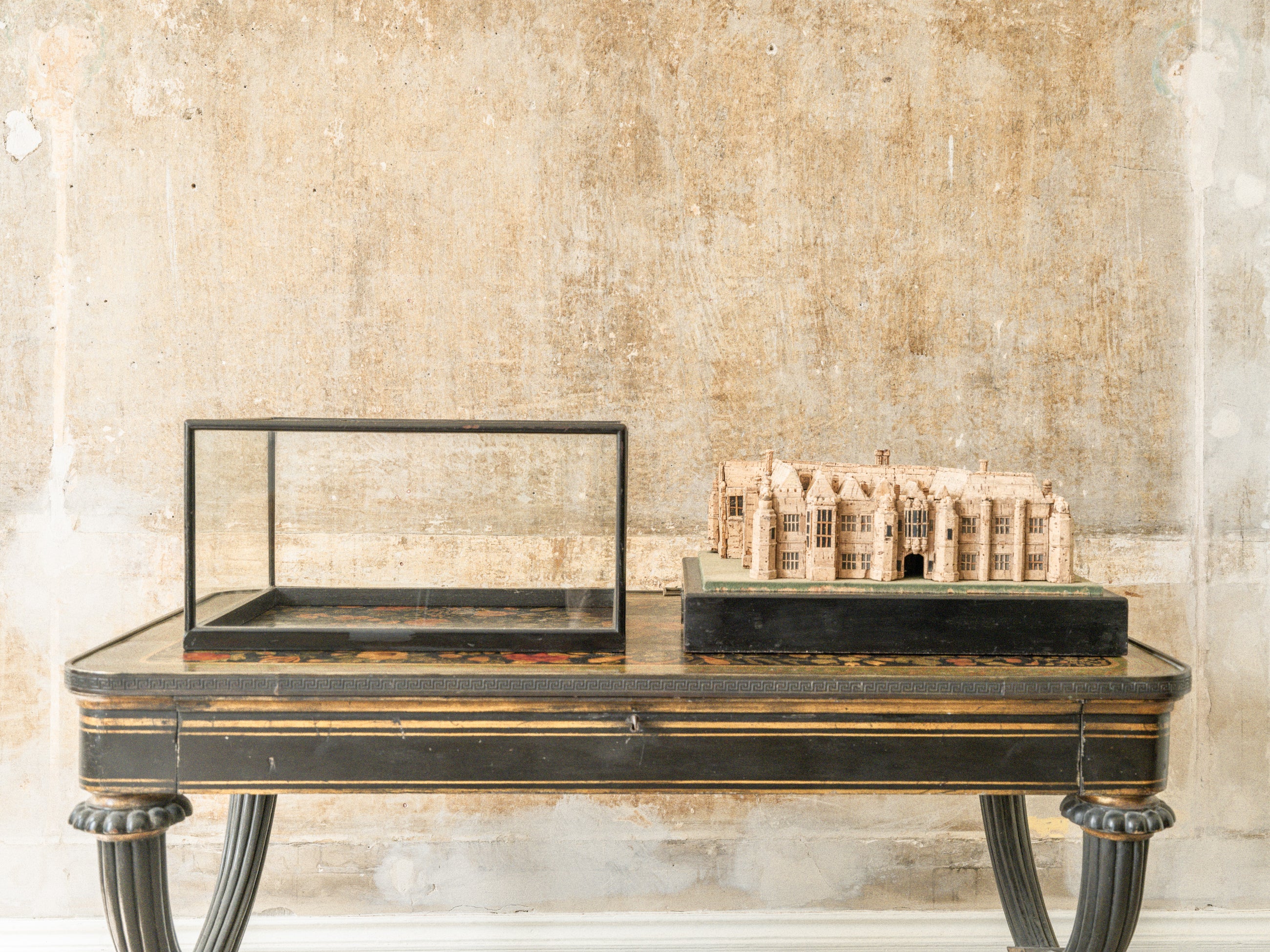 A Cork Model of Hengrave Hall Suffolk