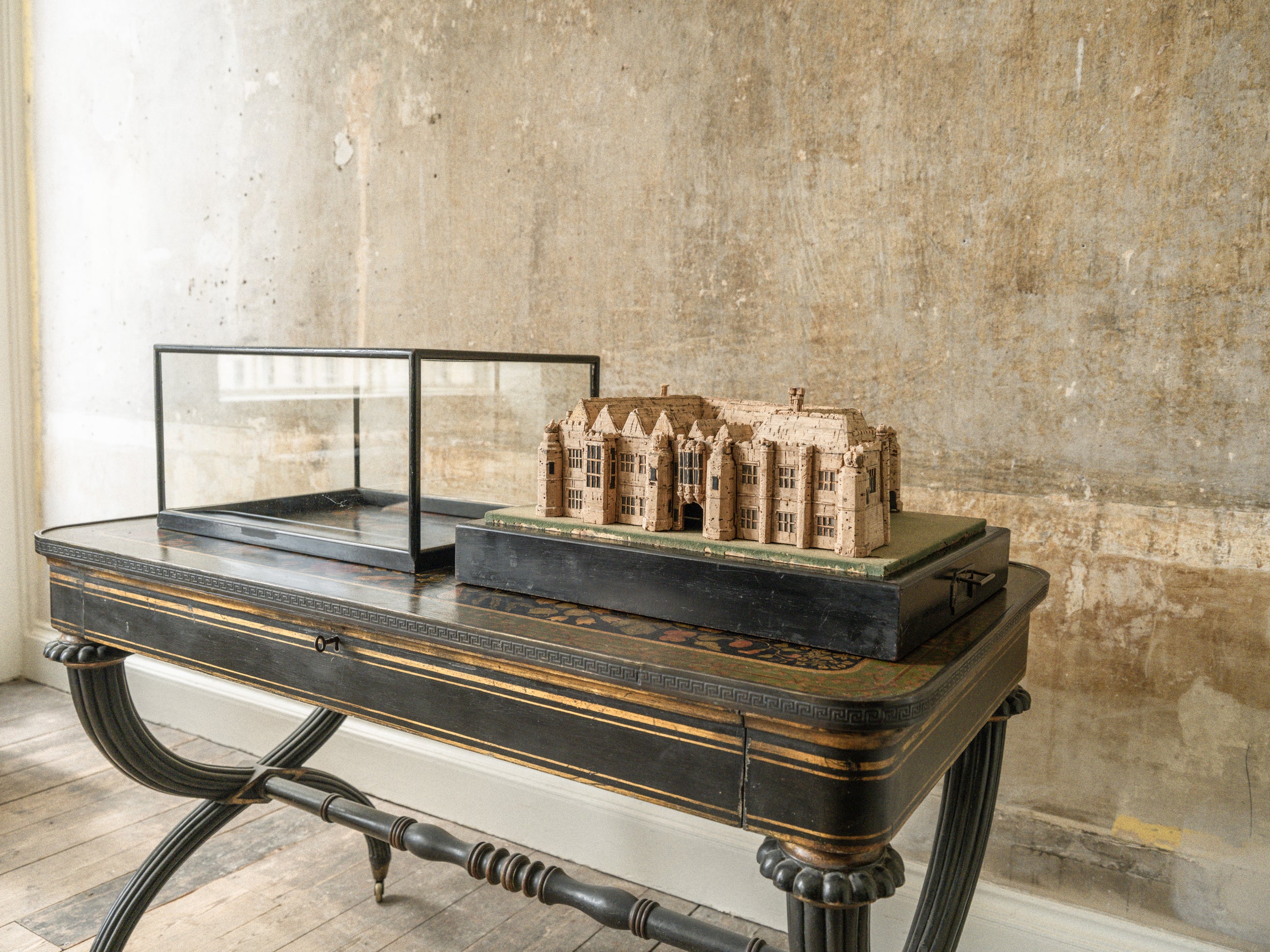 A Cork Model of Hengrave Hall Suffolk