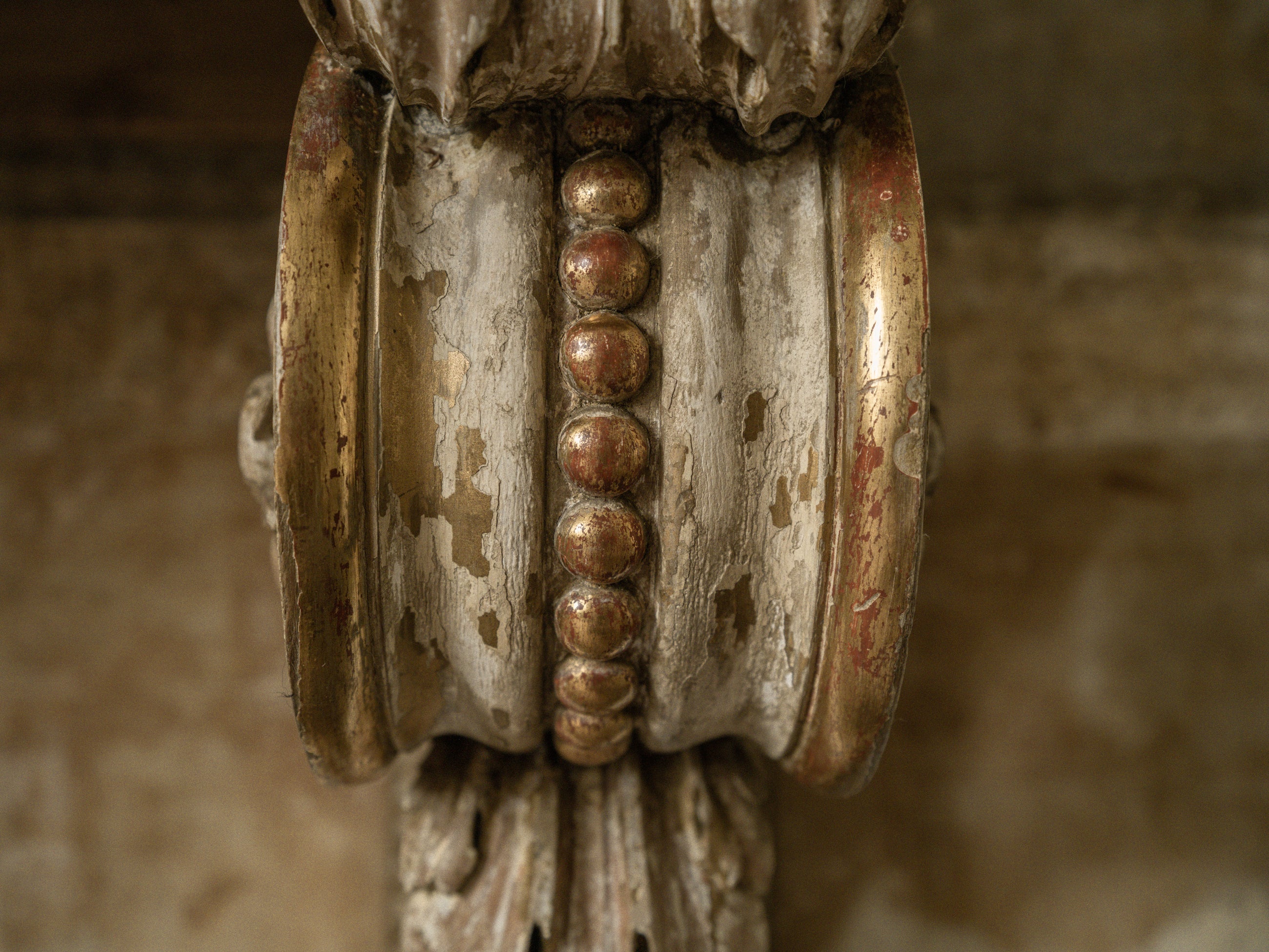 A 19th Century Gilt Wood Console Table