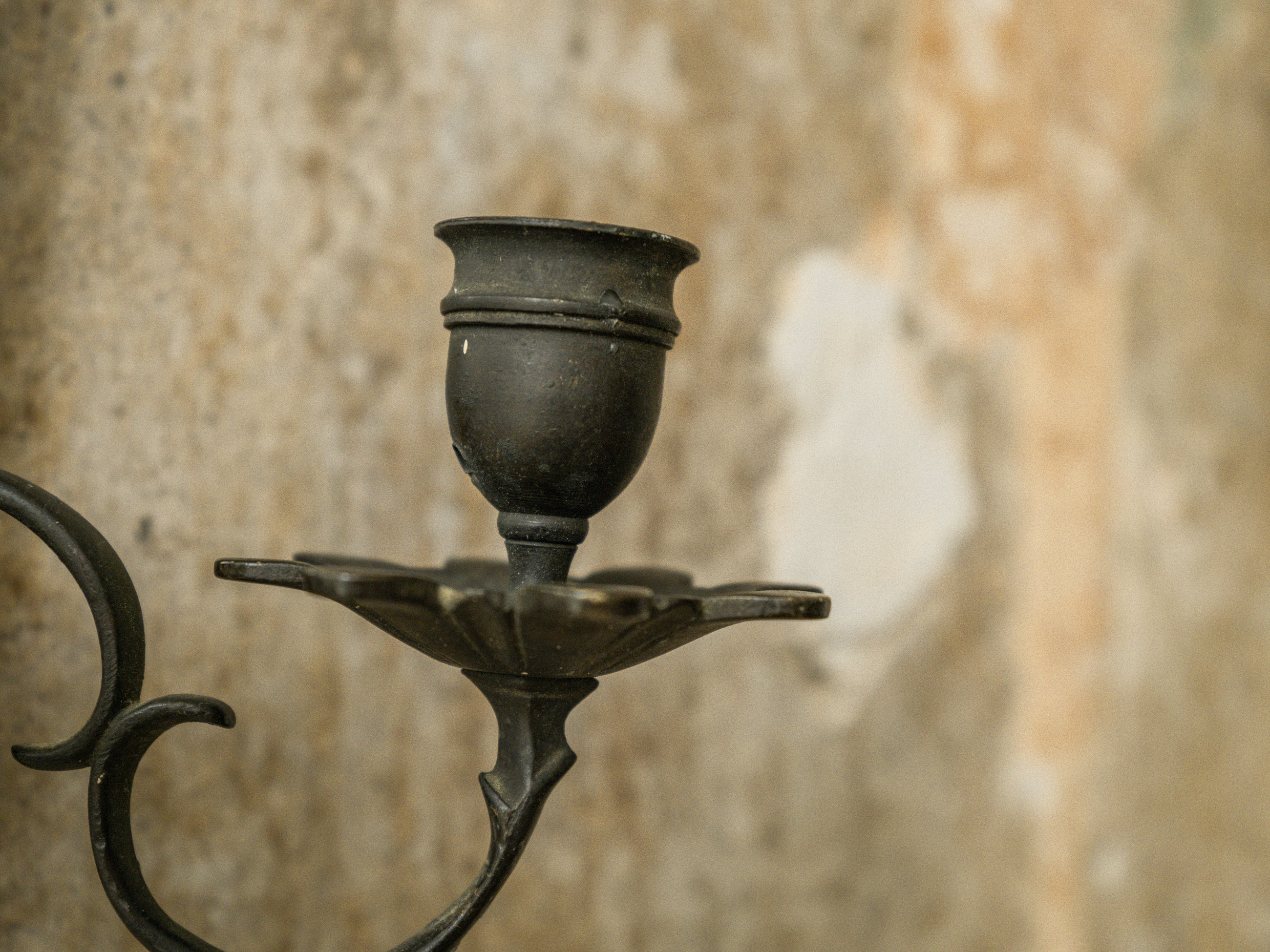 A Pair of Early 19th Century Mirrored Candle Sconces