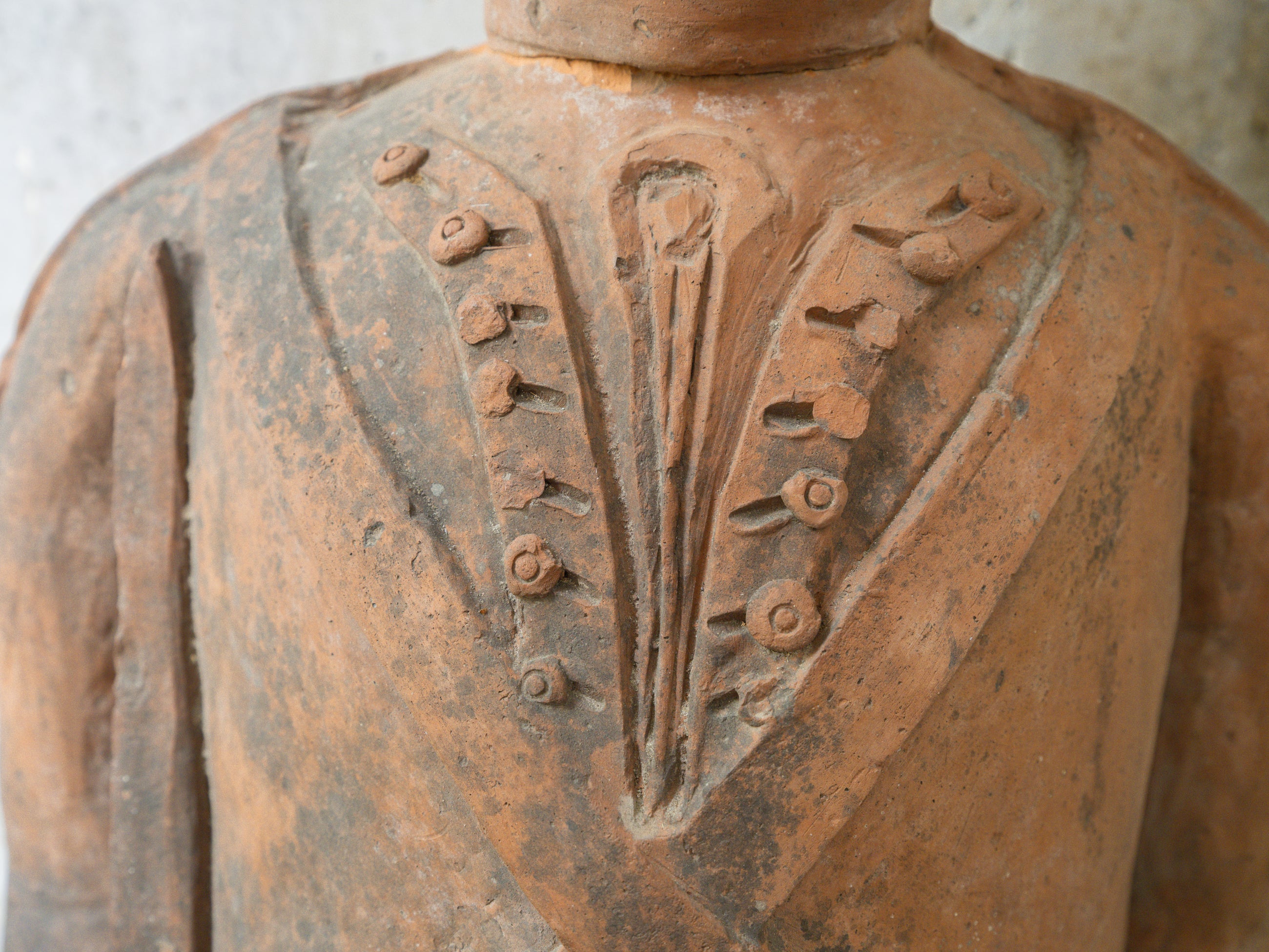 A George III Terracotta Grenadier