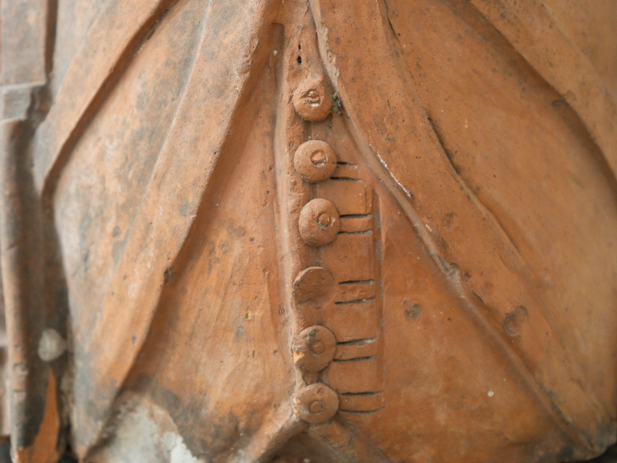 A George III Terracotta Grenadier