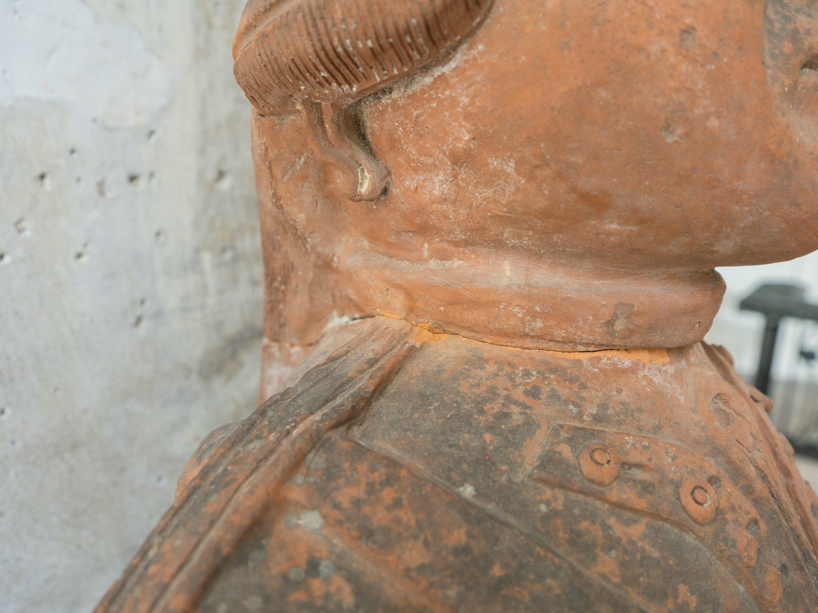 A George III Terracotta Grenadier