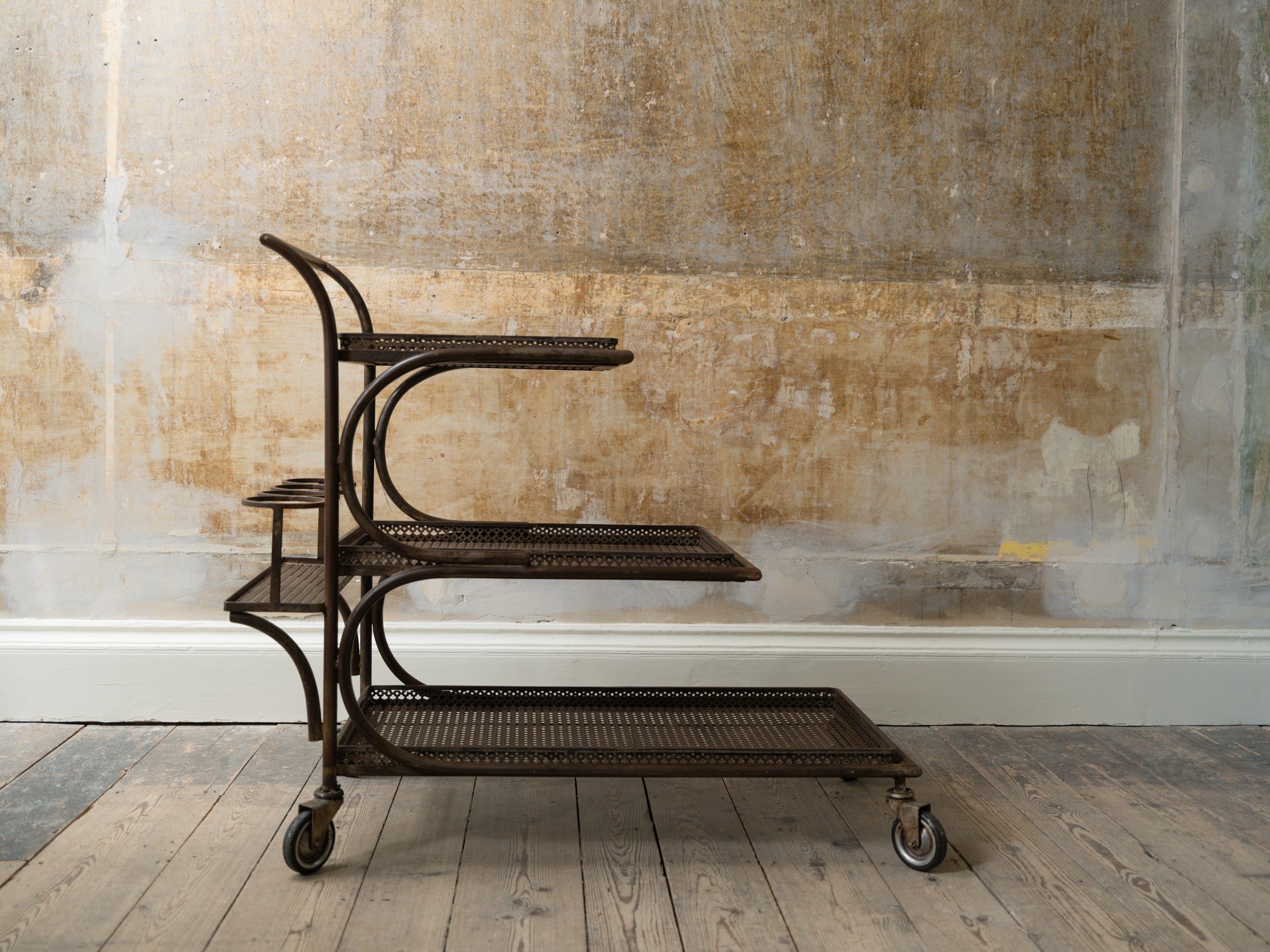 A Mathieu Mategot Bar Cart