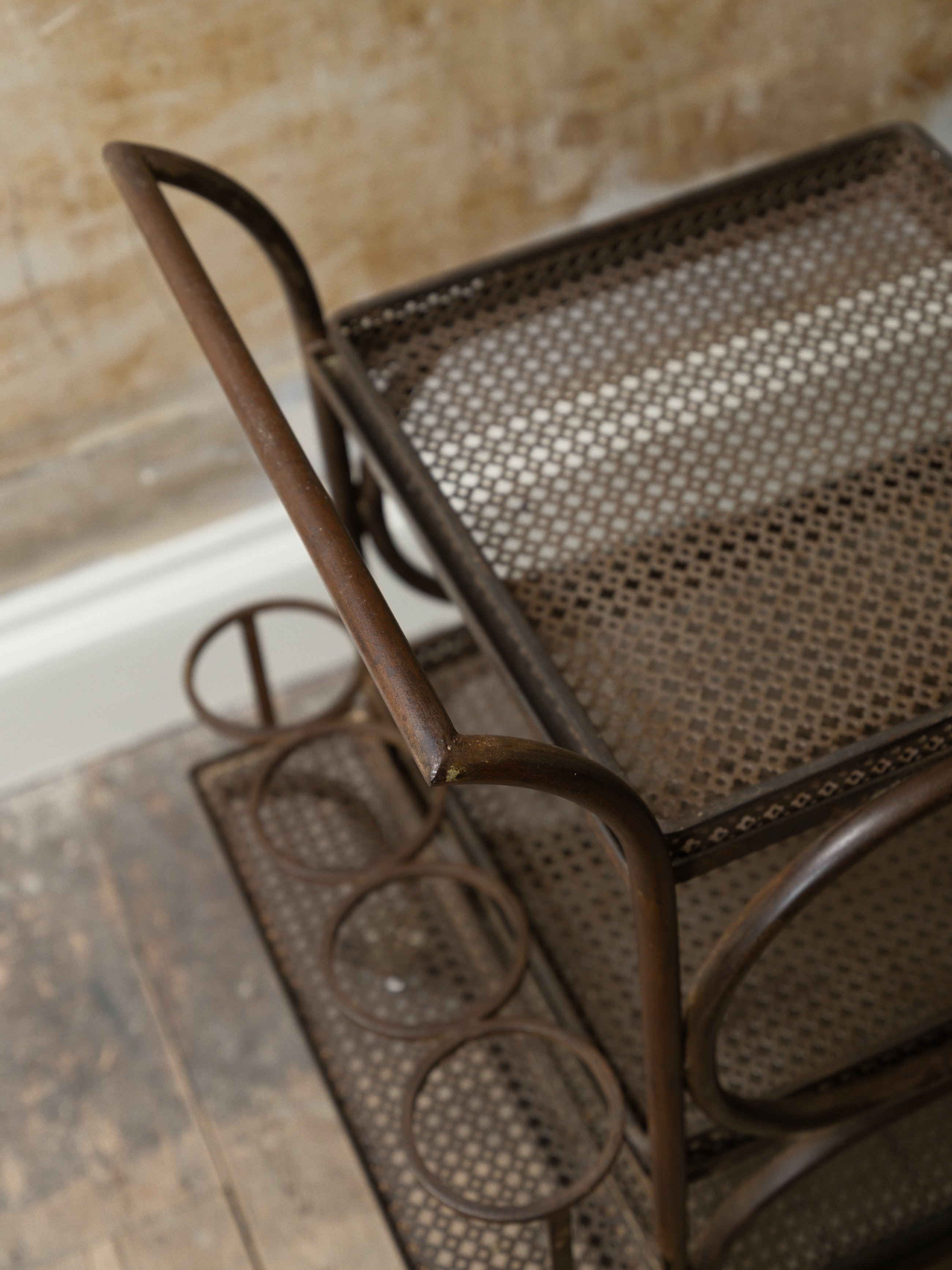 A Mathieu Mategot Bar Cart