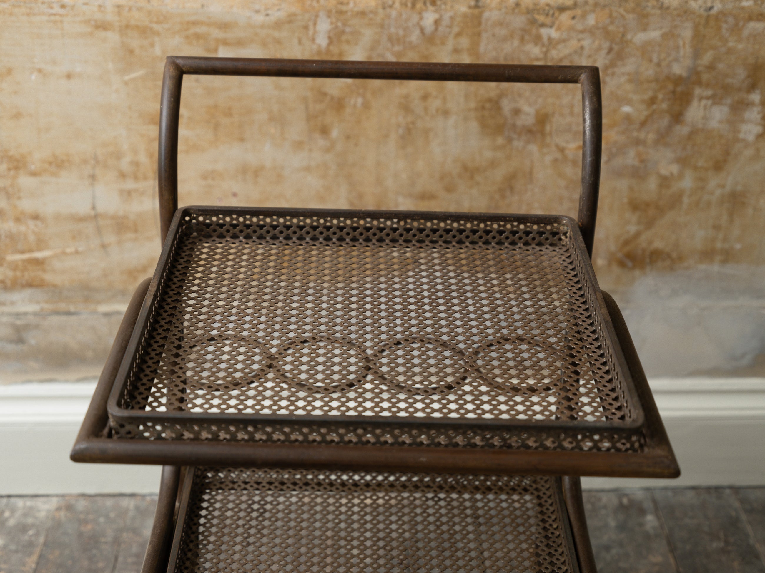 A Mathieu Mategot Bar Cart