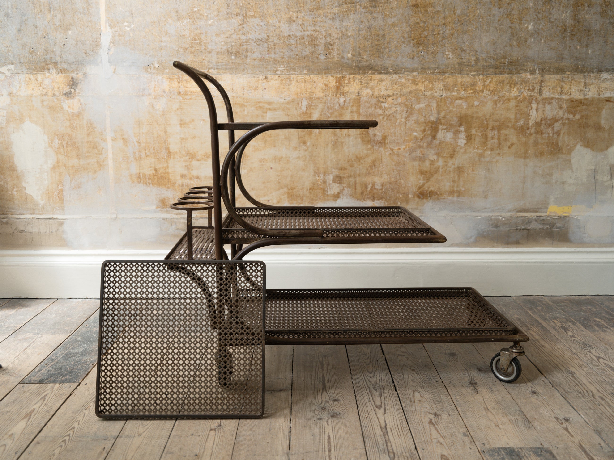 A Mathieu Mategot Bar Cart