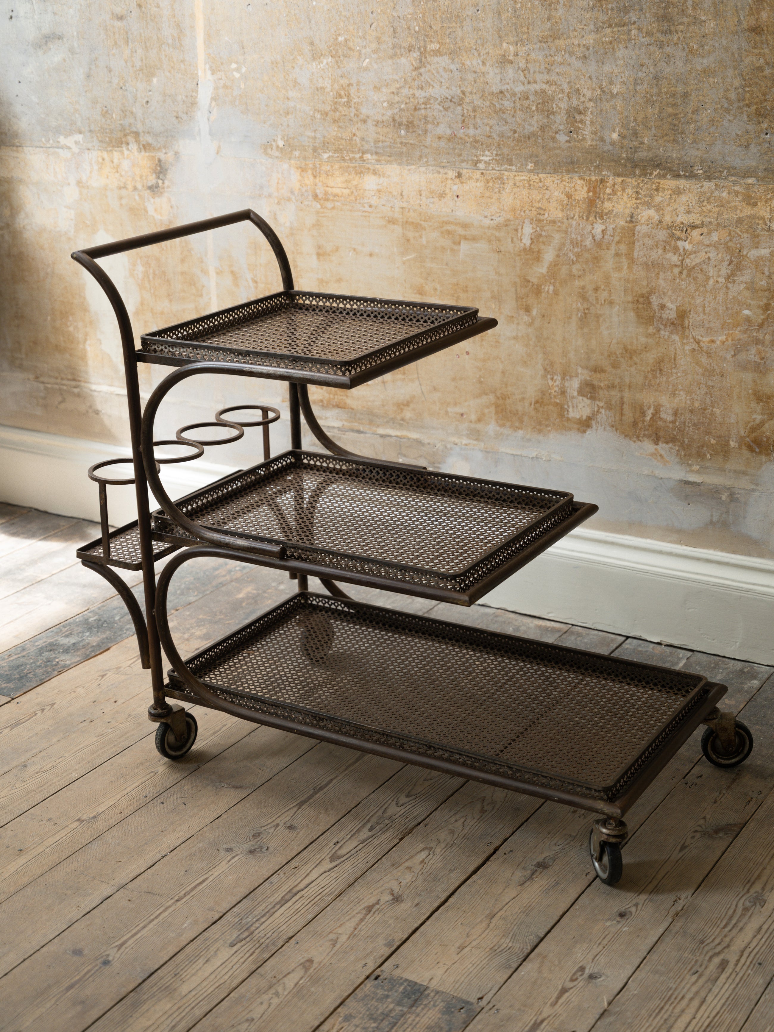 A Mathieu Mategot Bar Cart
