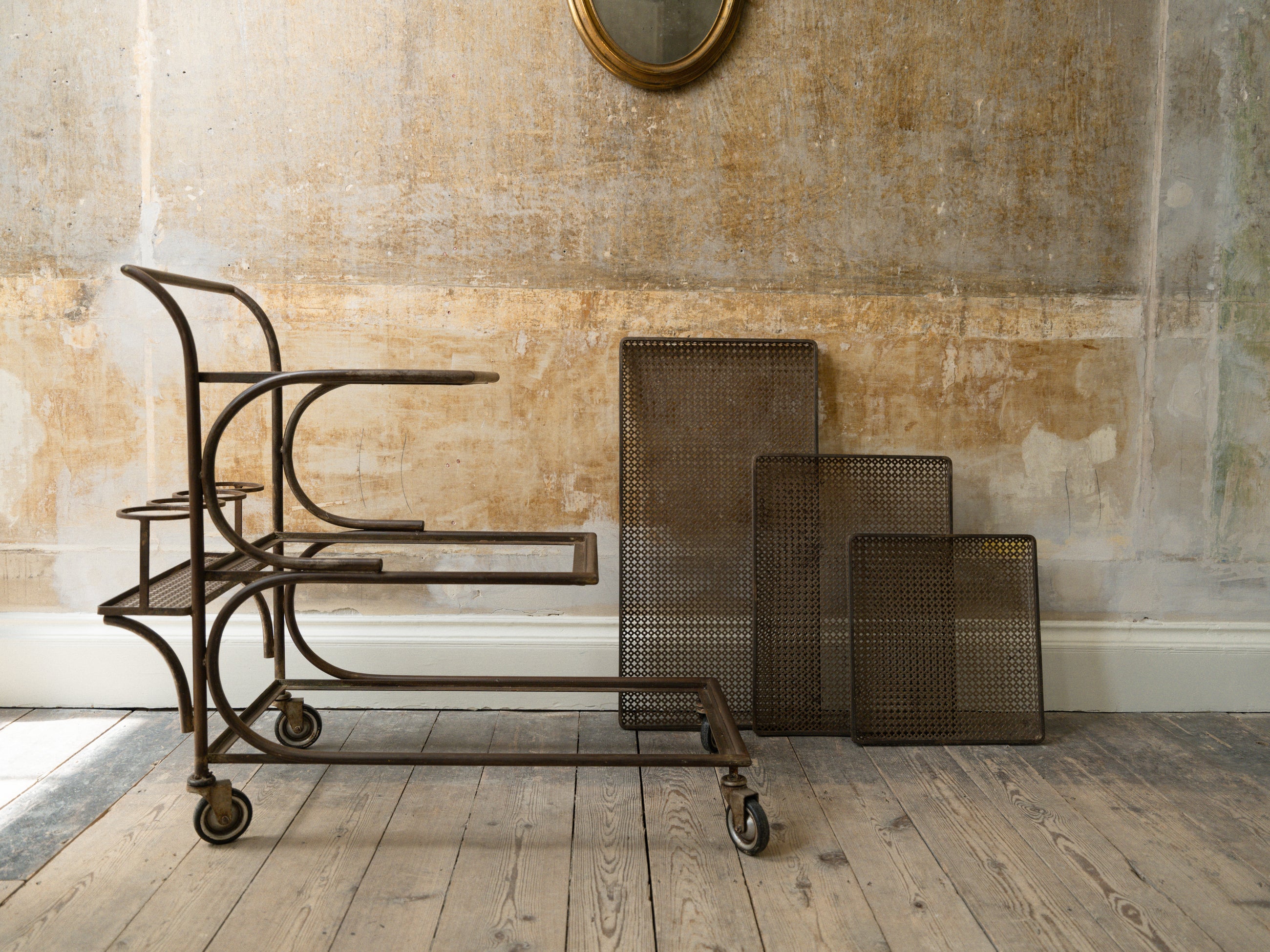 A Mathieu Mategot Bar Cart