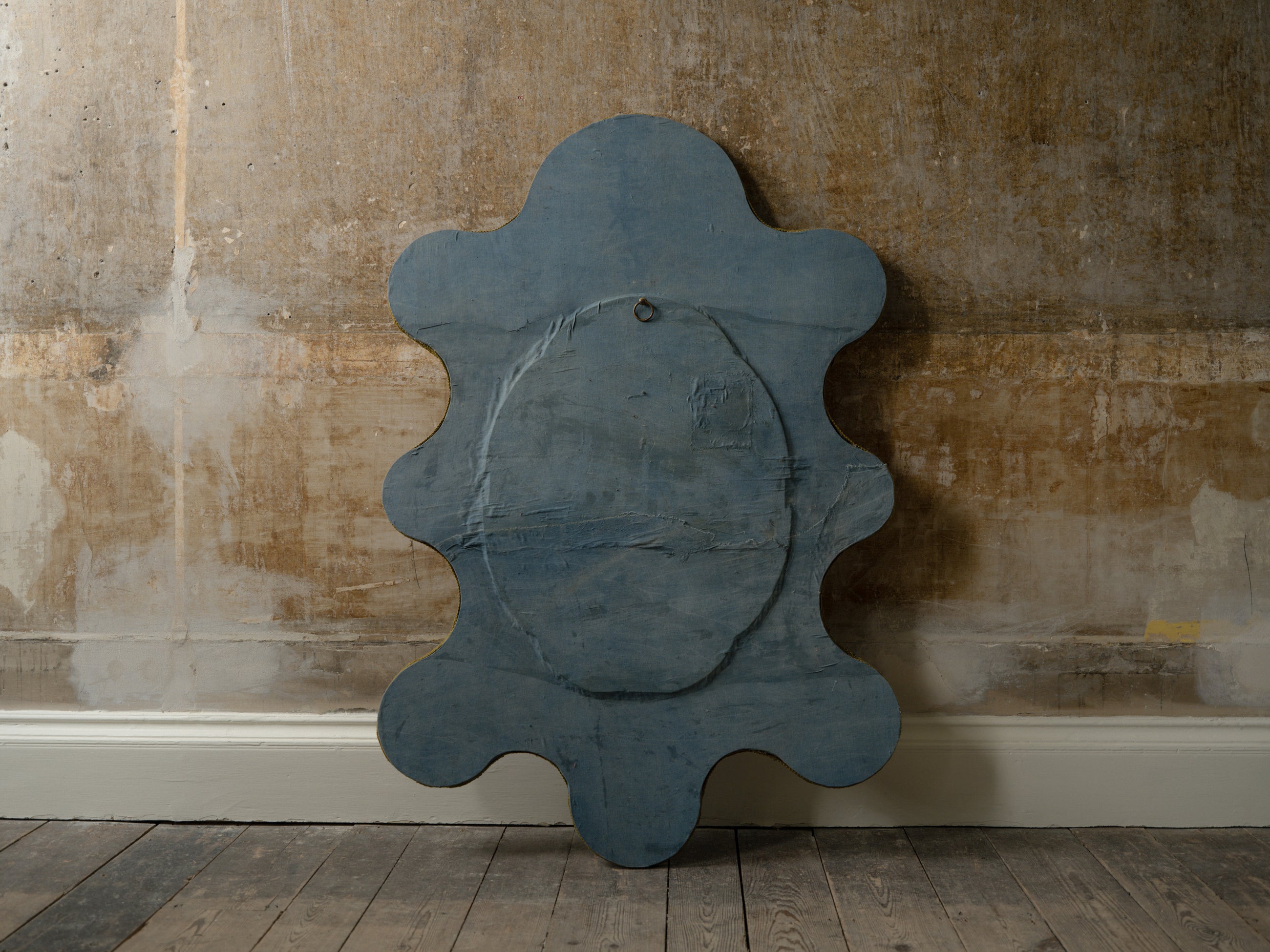 A Large Verdue Tapestrey Mirror