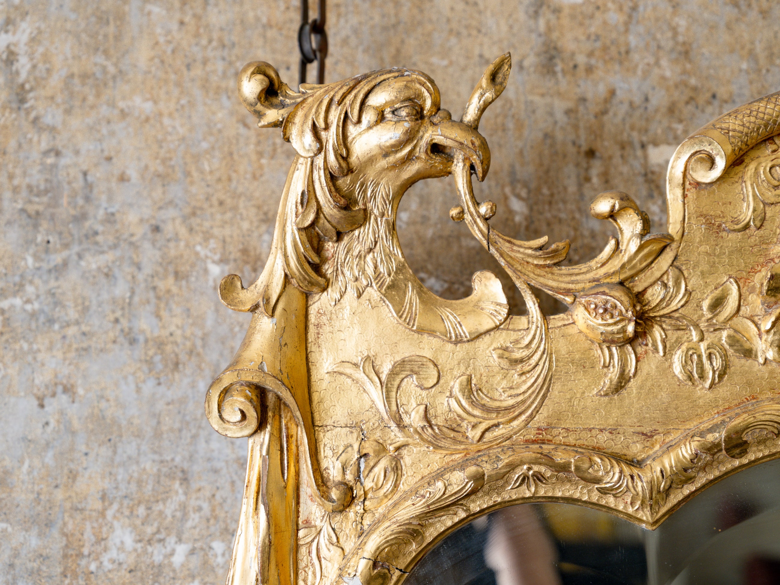 A George I Giltwood Mirror