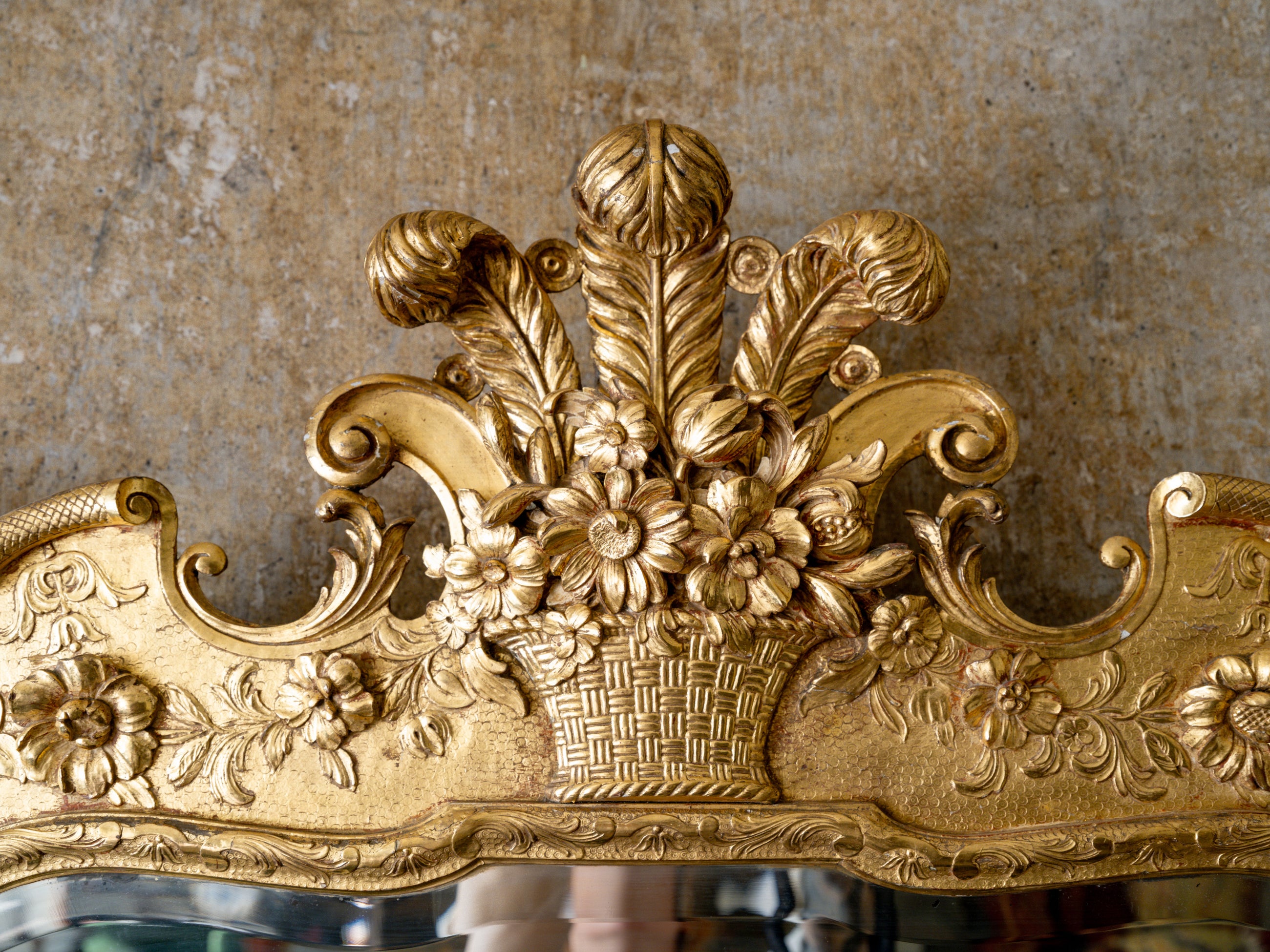 A George I Giltwood Mirror