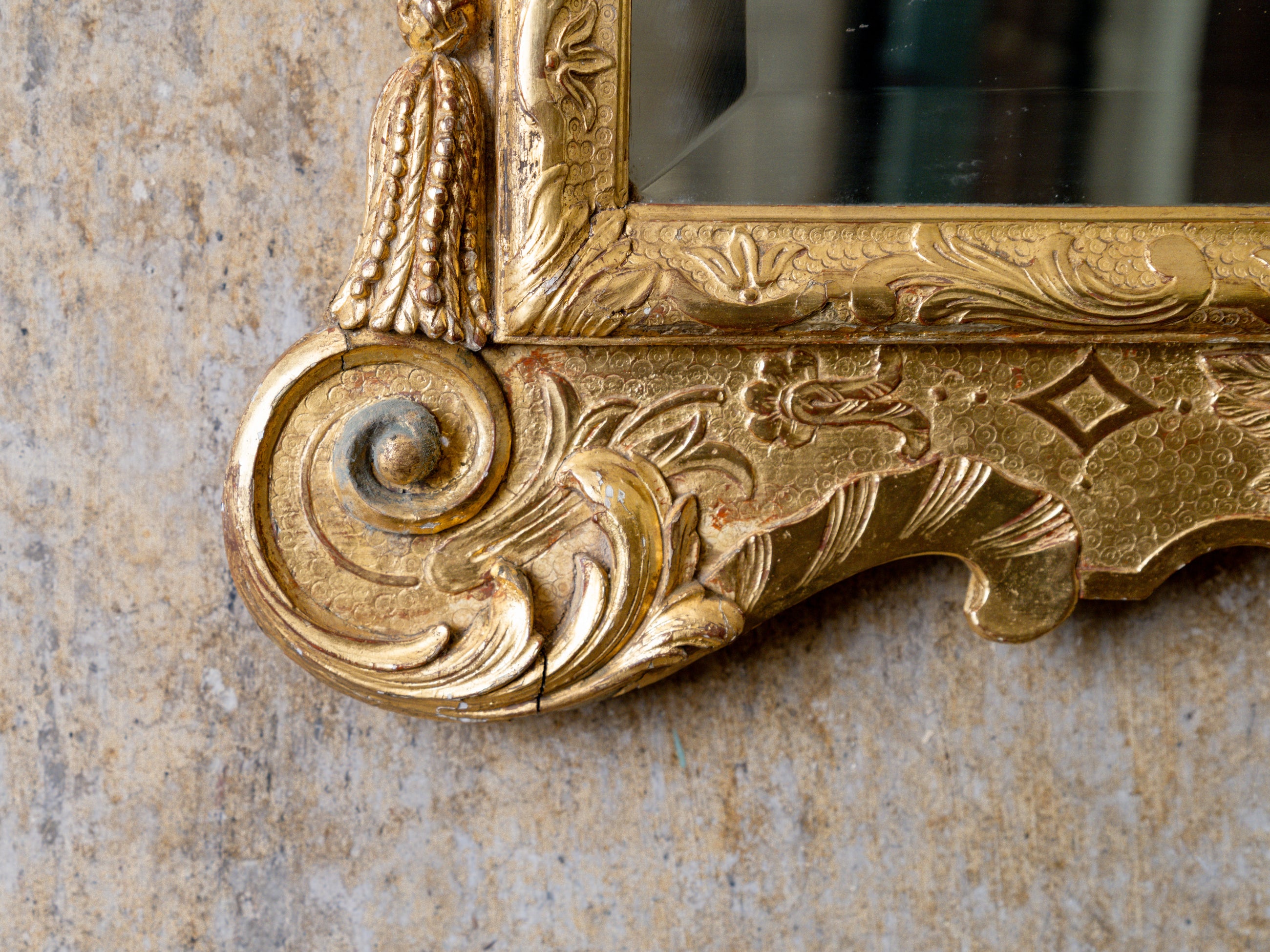 A George I Giltwood Mirror