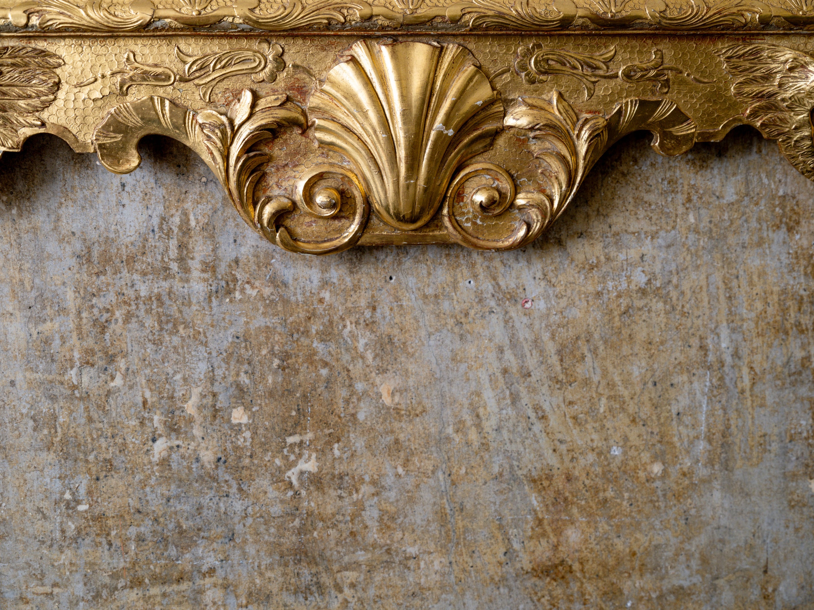 A George I Giltwood Mirror