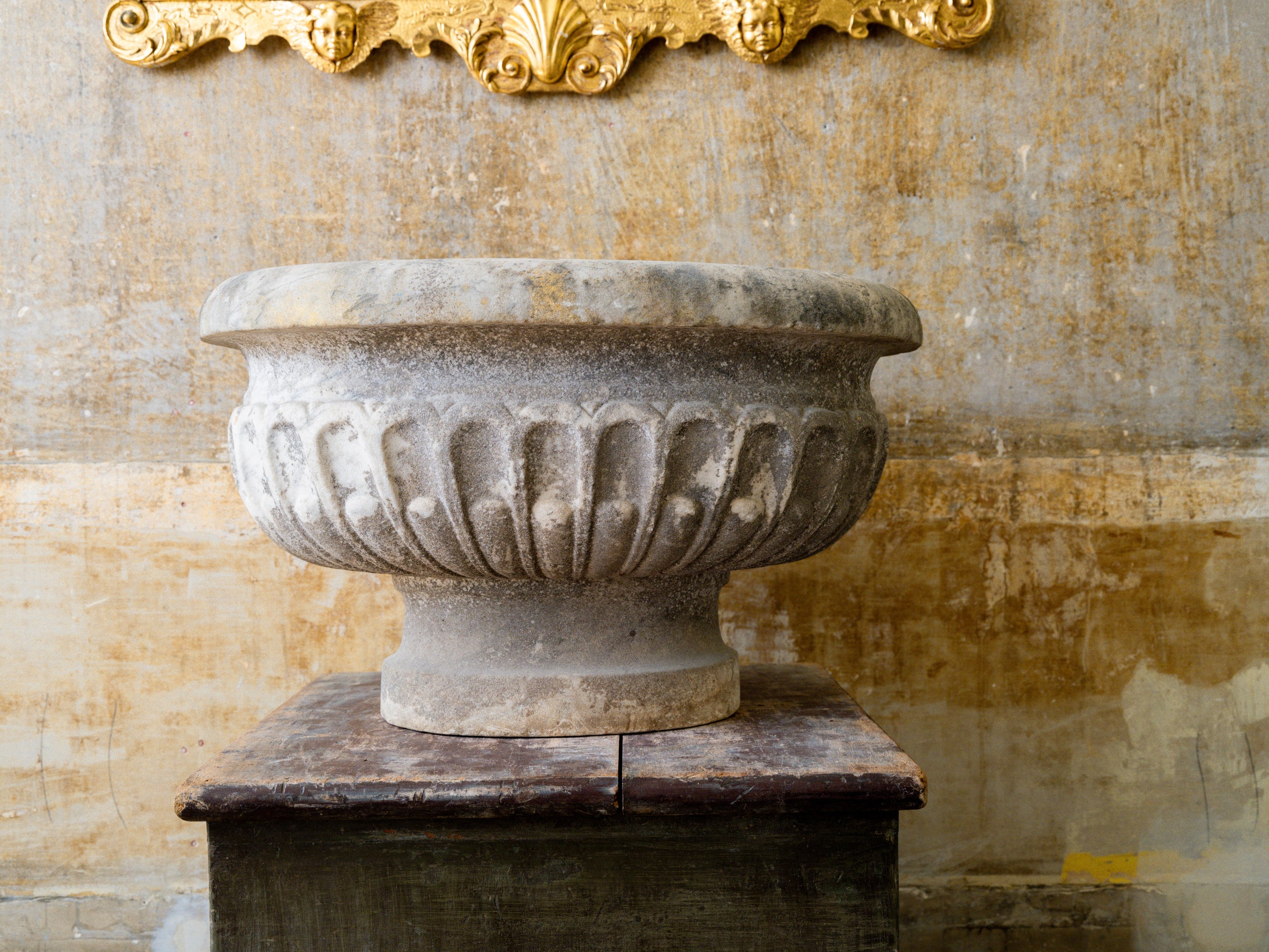 A Large 17th Century Marble Cistern