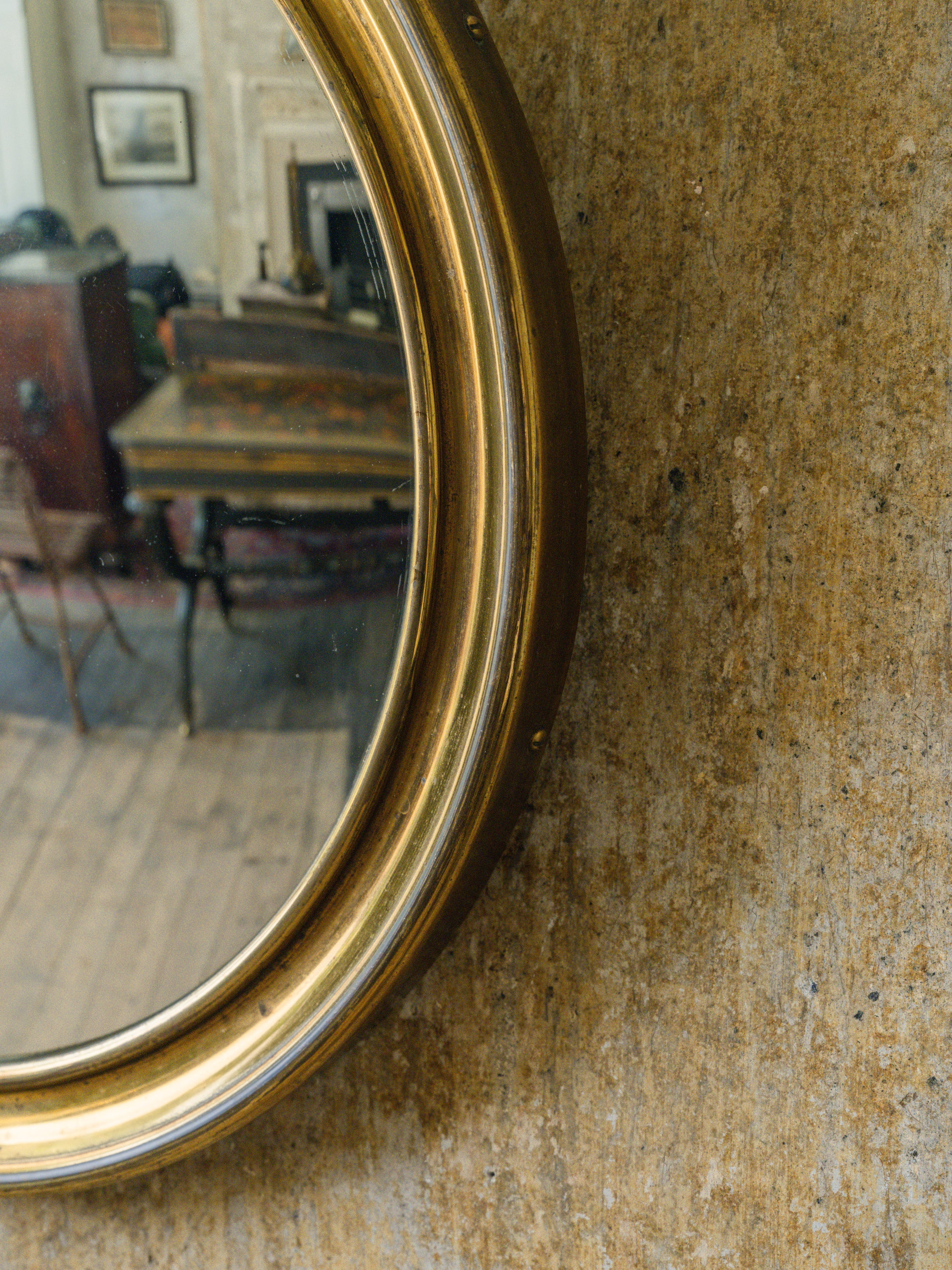 A Pair of Brass Mirrors