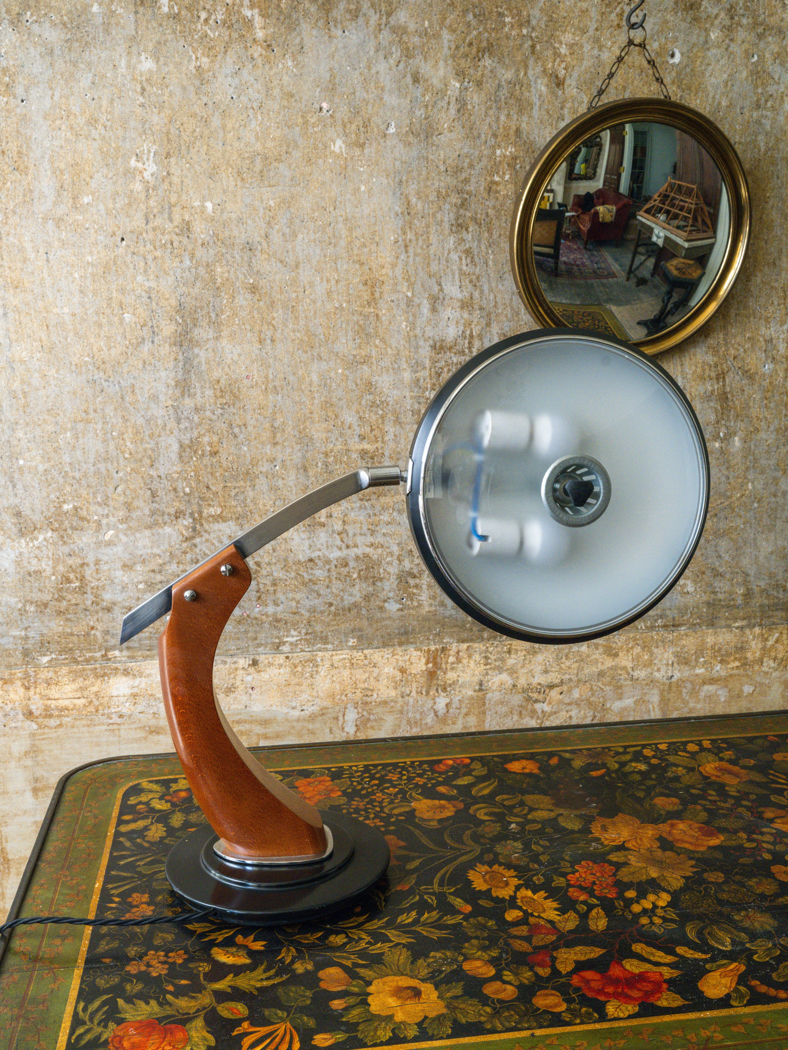 Fase President S/C Desk Lamp