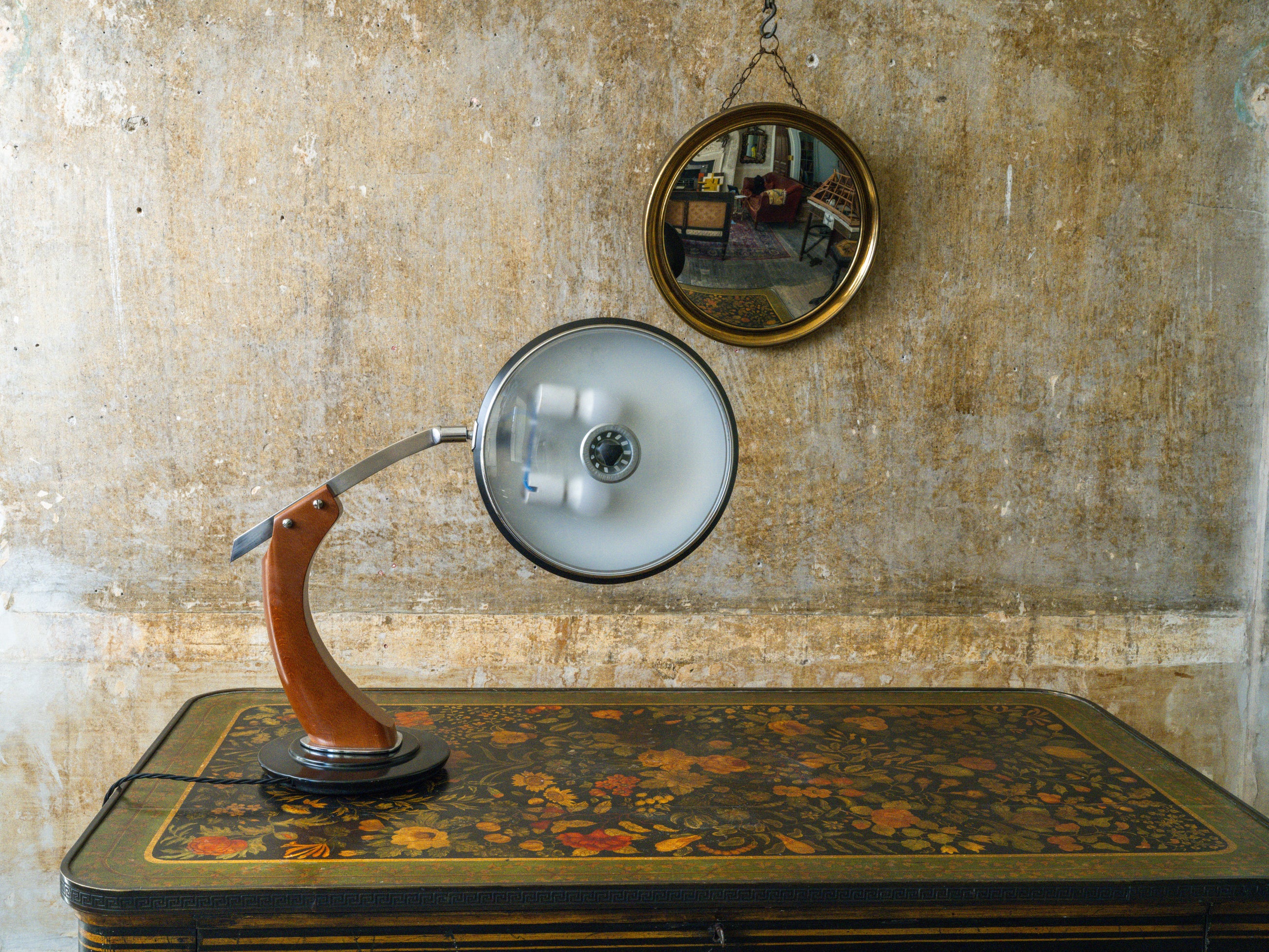 Fase President S/C Desk Lamp