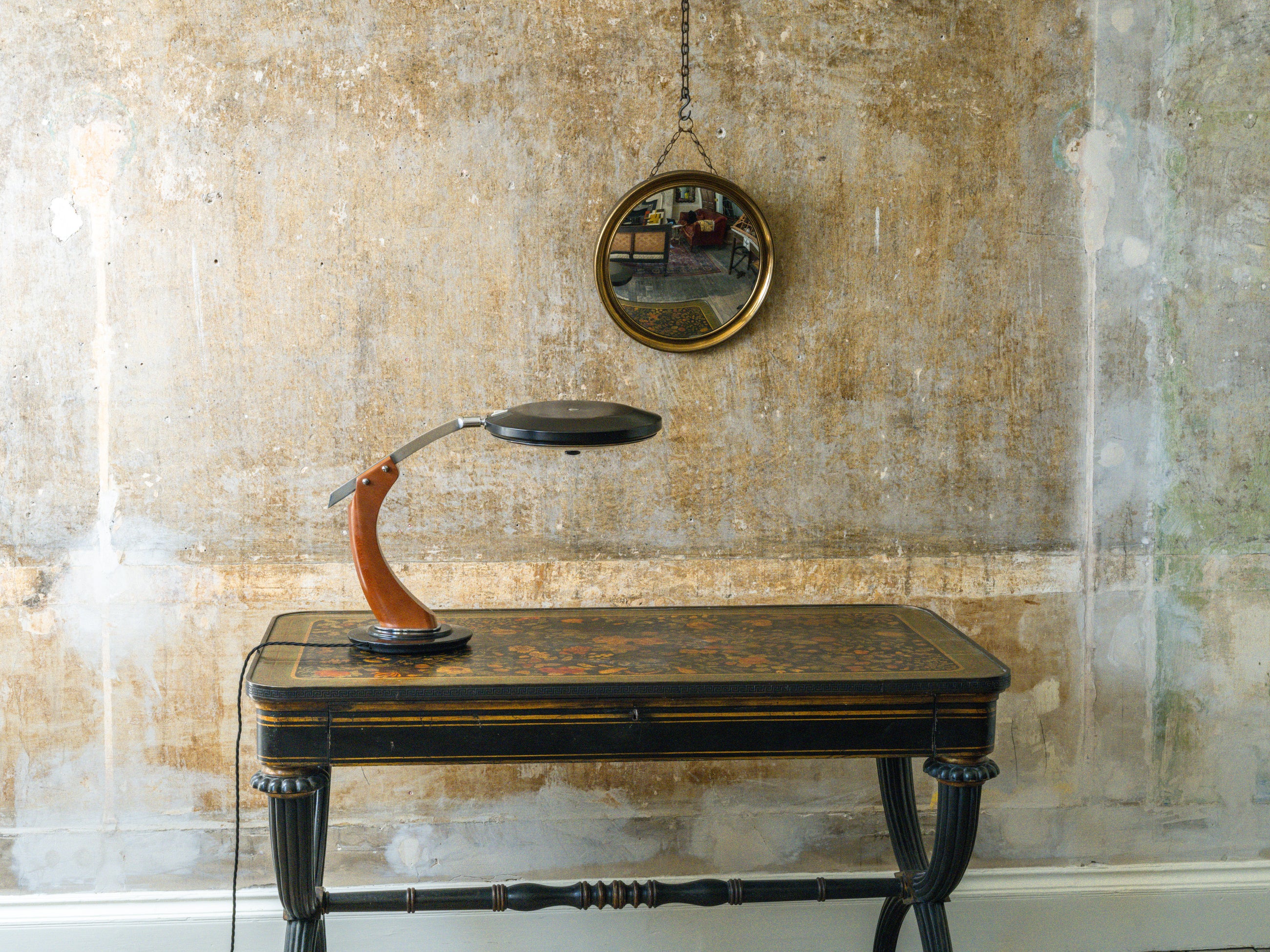 Fase President S/C Desk Lamp