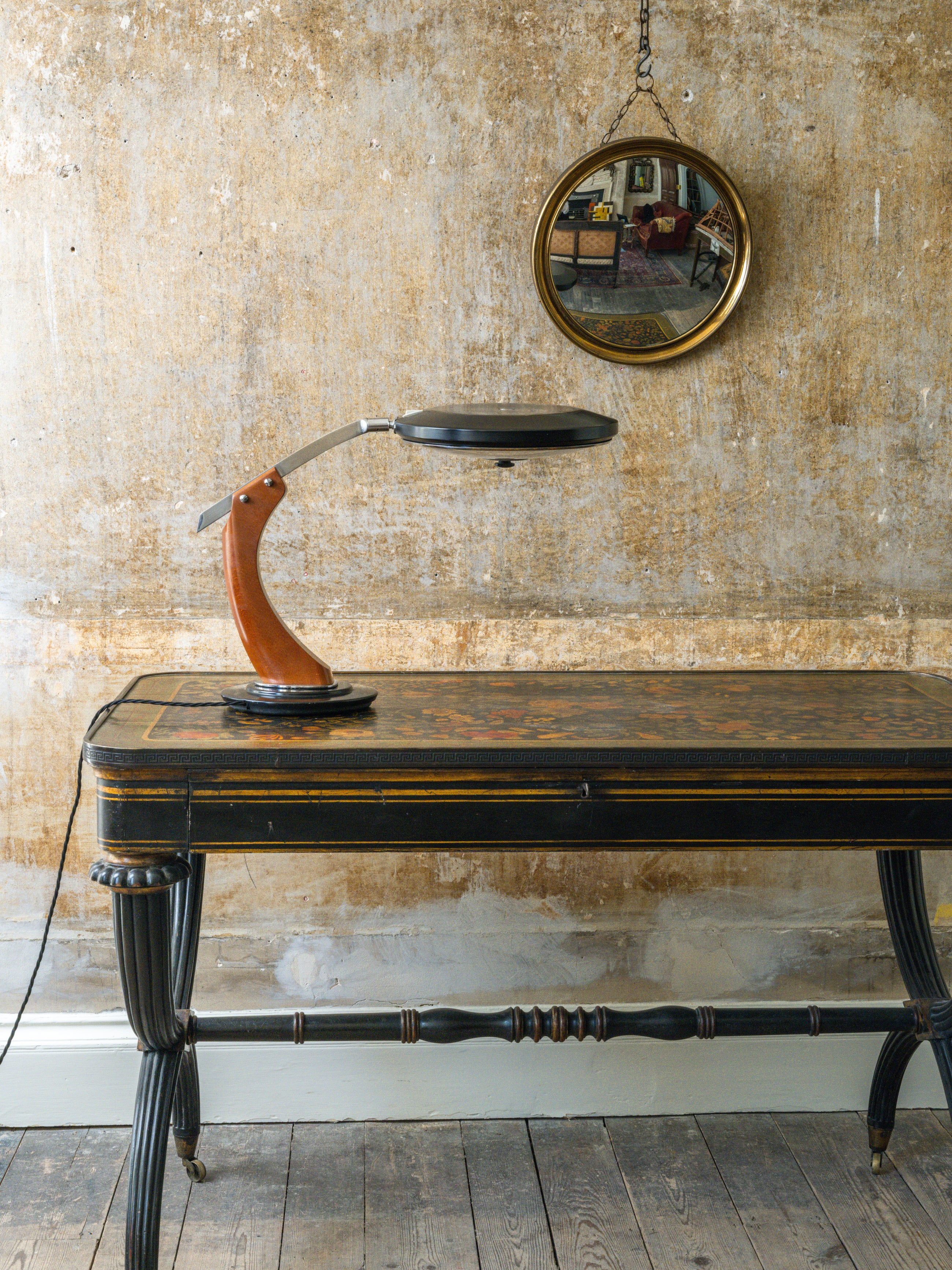 Fase President S/C Desk Lamp