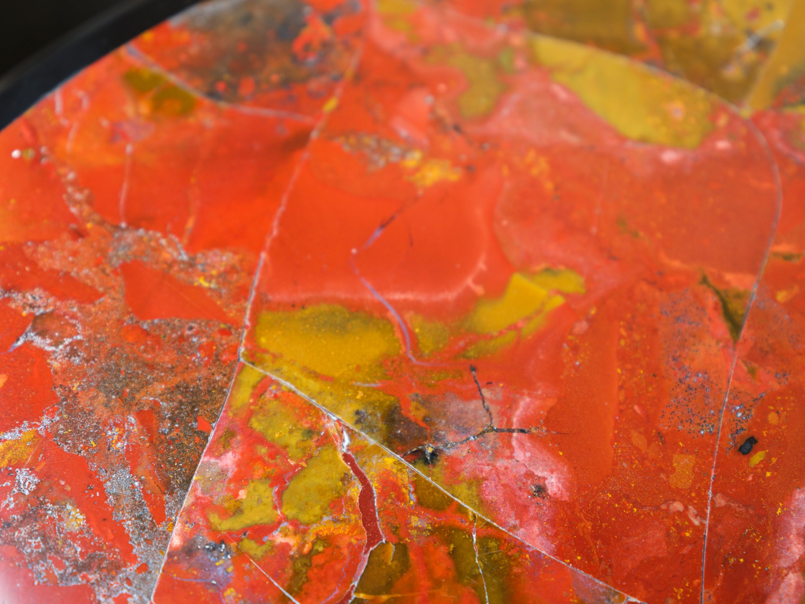 A Jasper & Ashford Marble Table by Woodruff