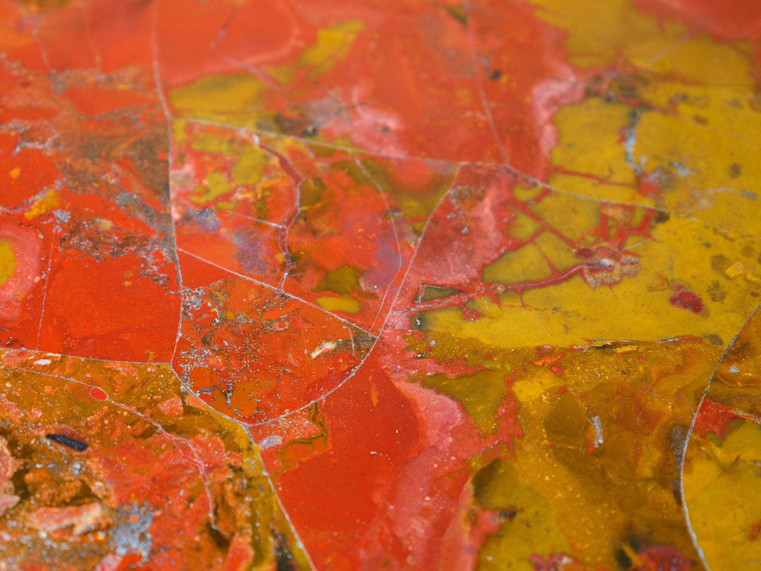 A Jasper & Ashford Marble Table by Woodruff