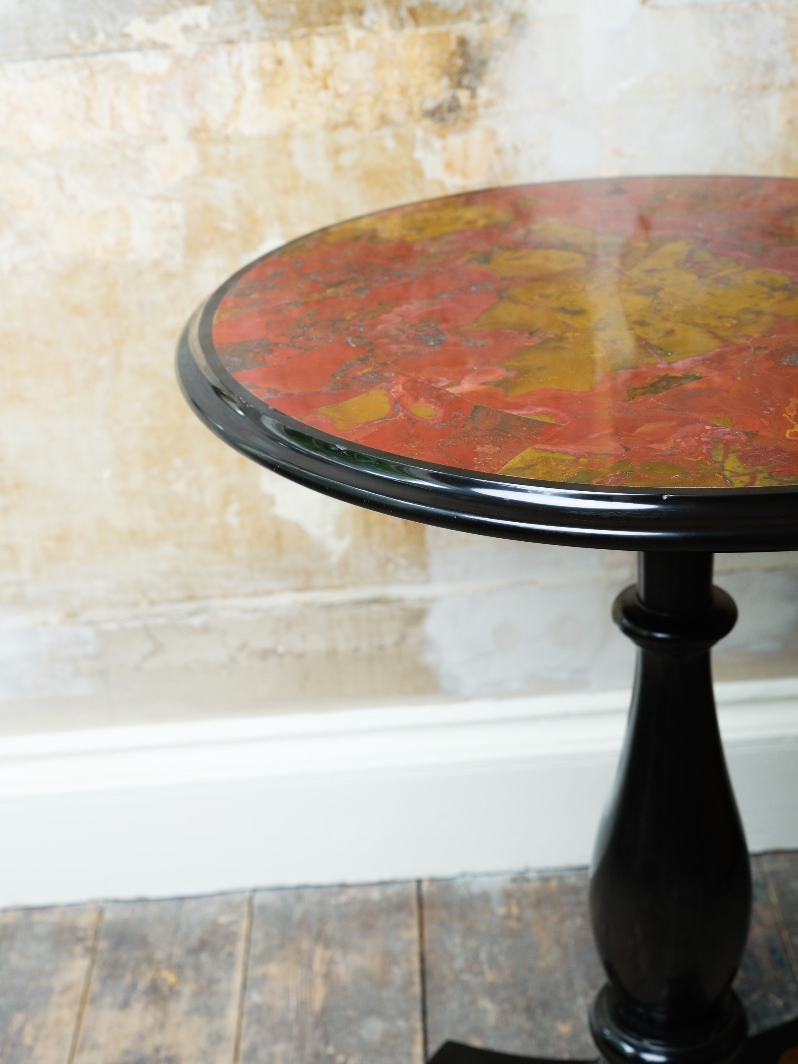 A Jasper & Ashford Marble Table by Woodruff