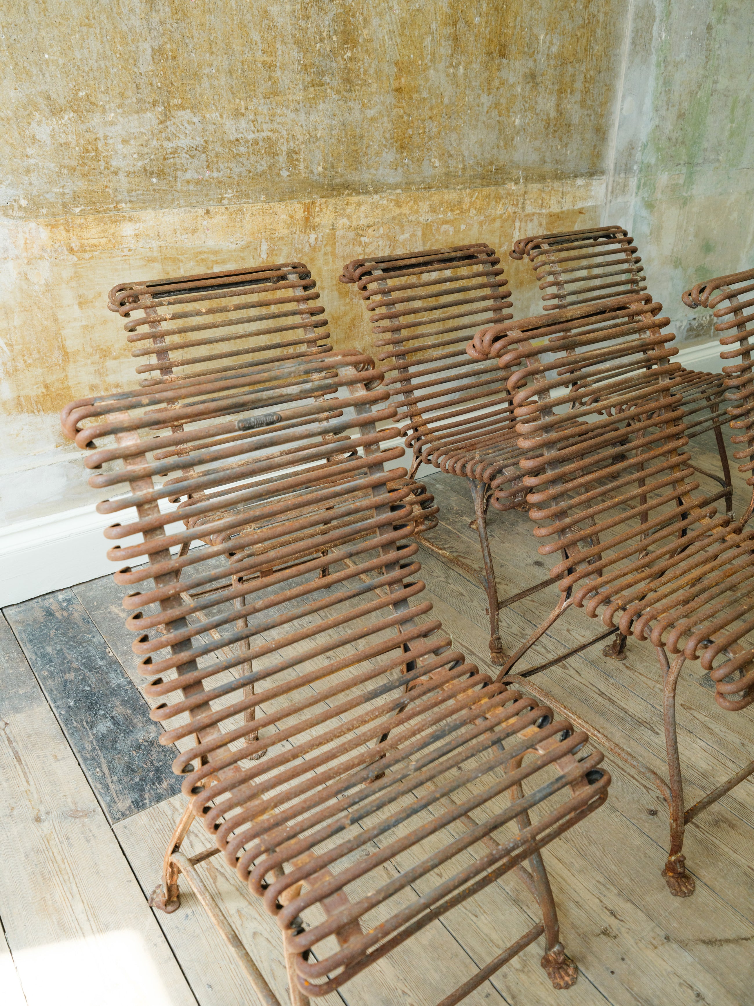 Six 19th Century Arras Chairs