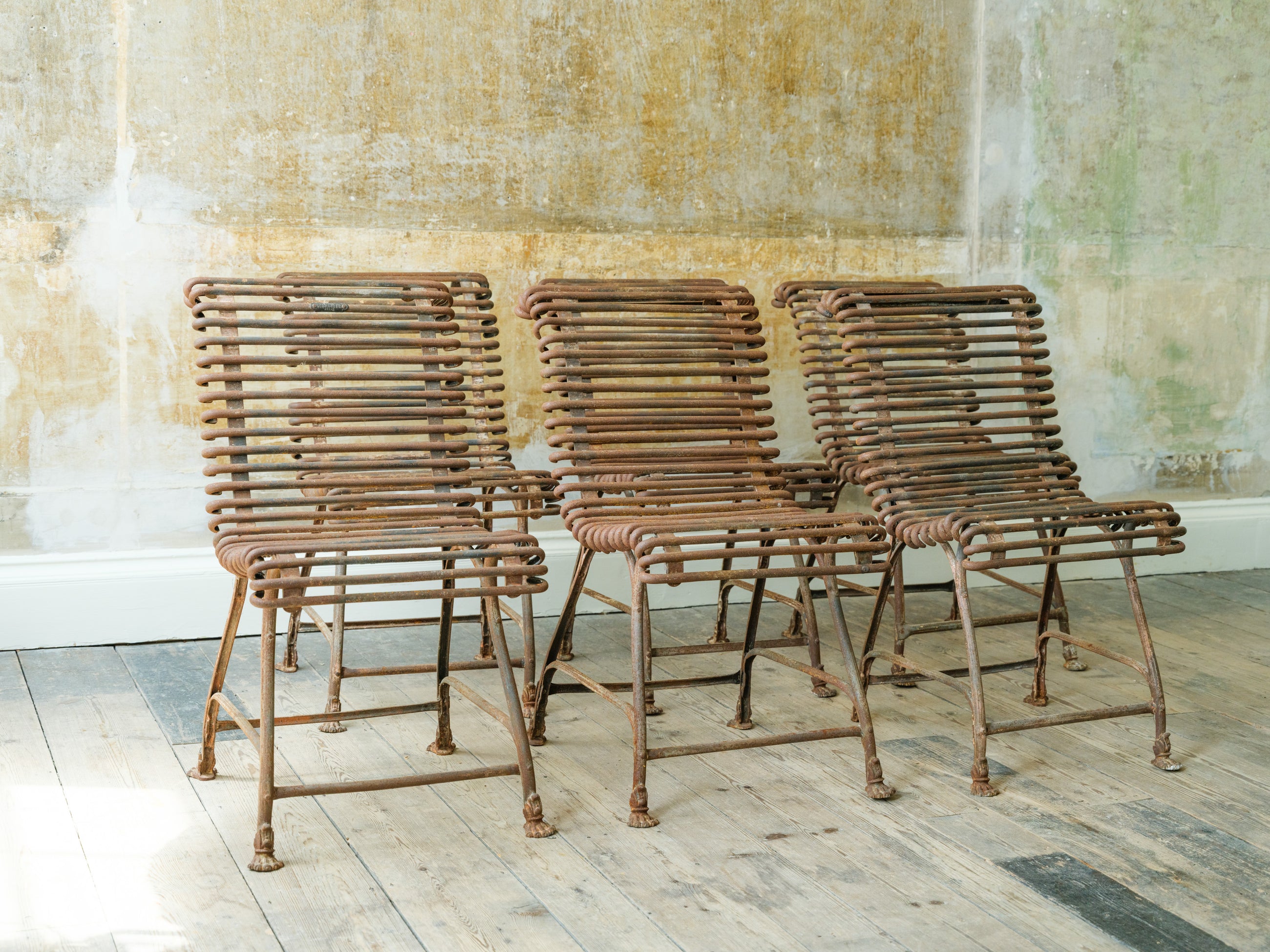 Six 19th Century Arras Chairs