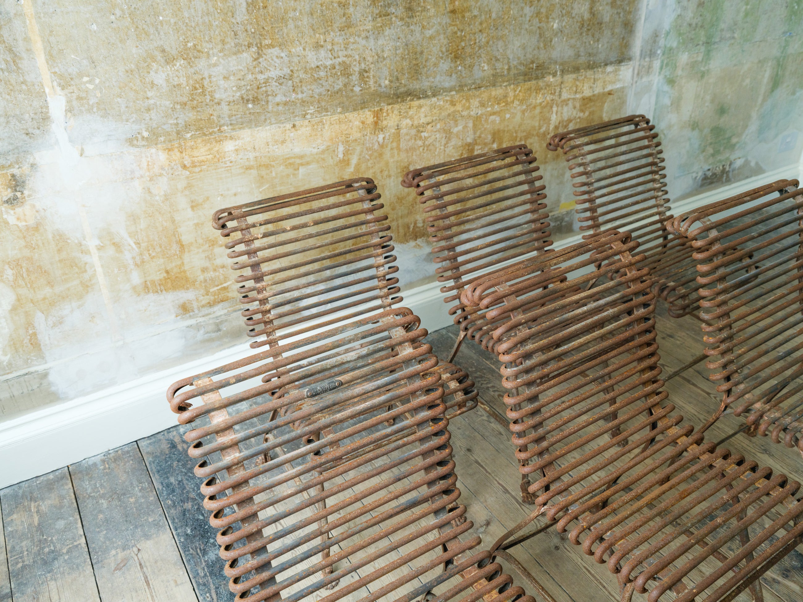 Six 19th Century Arras Chairs