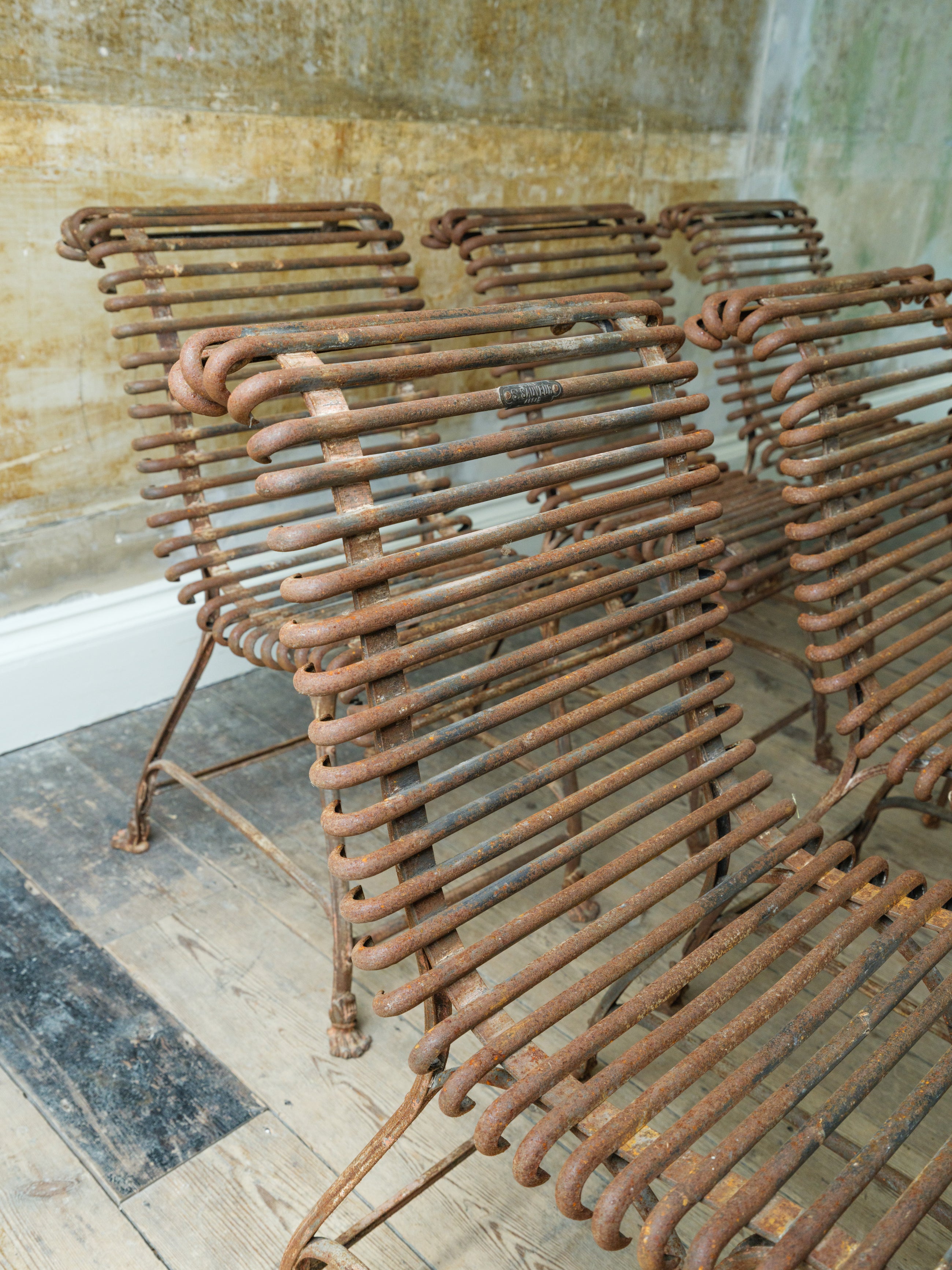 Six 19th Century Arras Chairs
