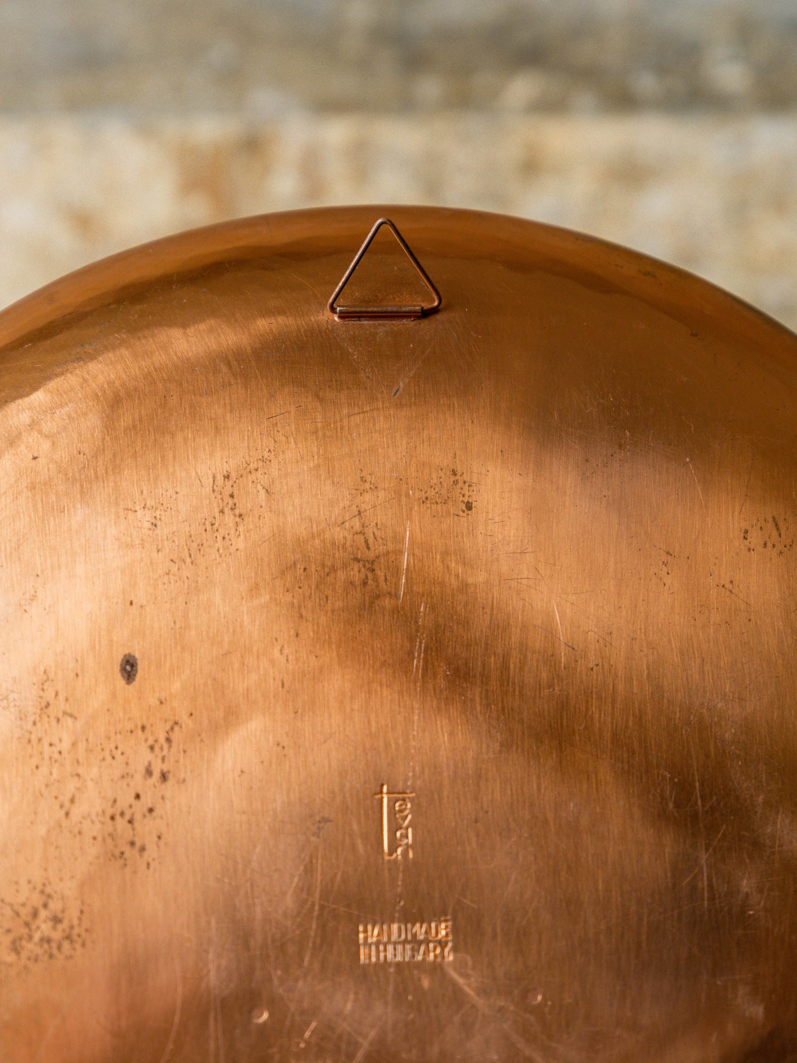 A Magrit Tevan Copper Dish