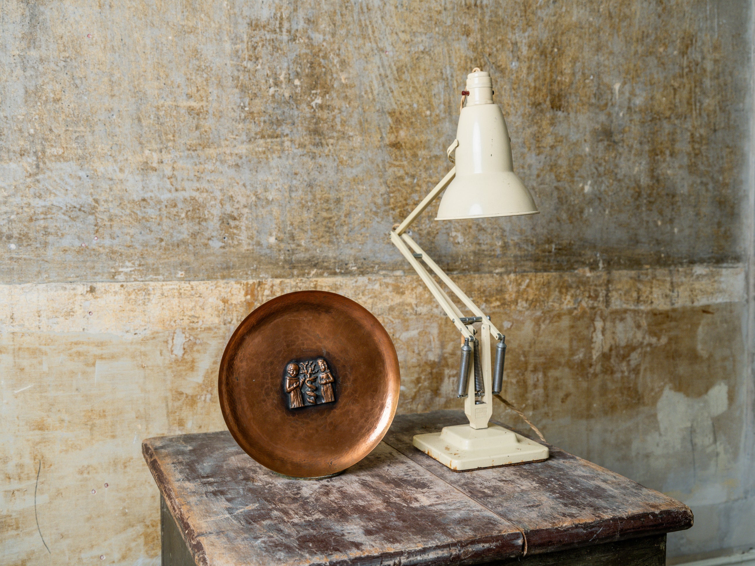 A Magrit Tevan Copper Dish