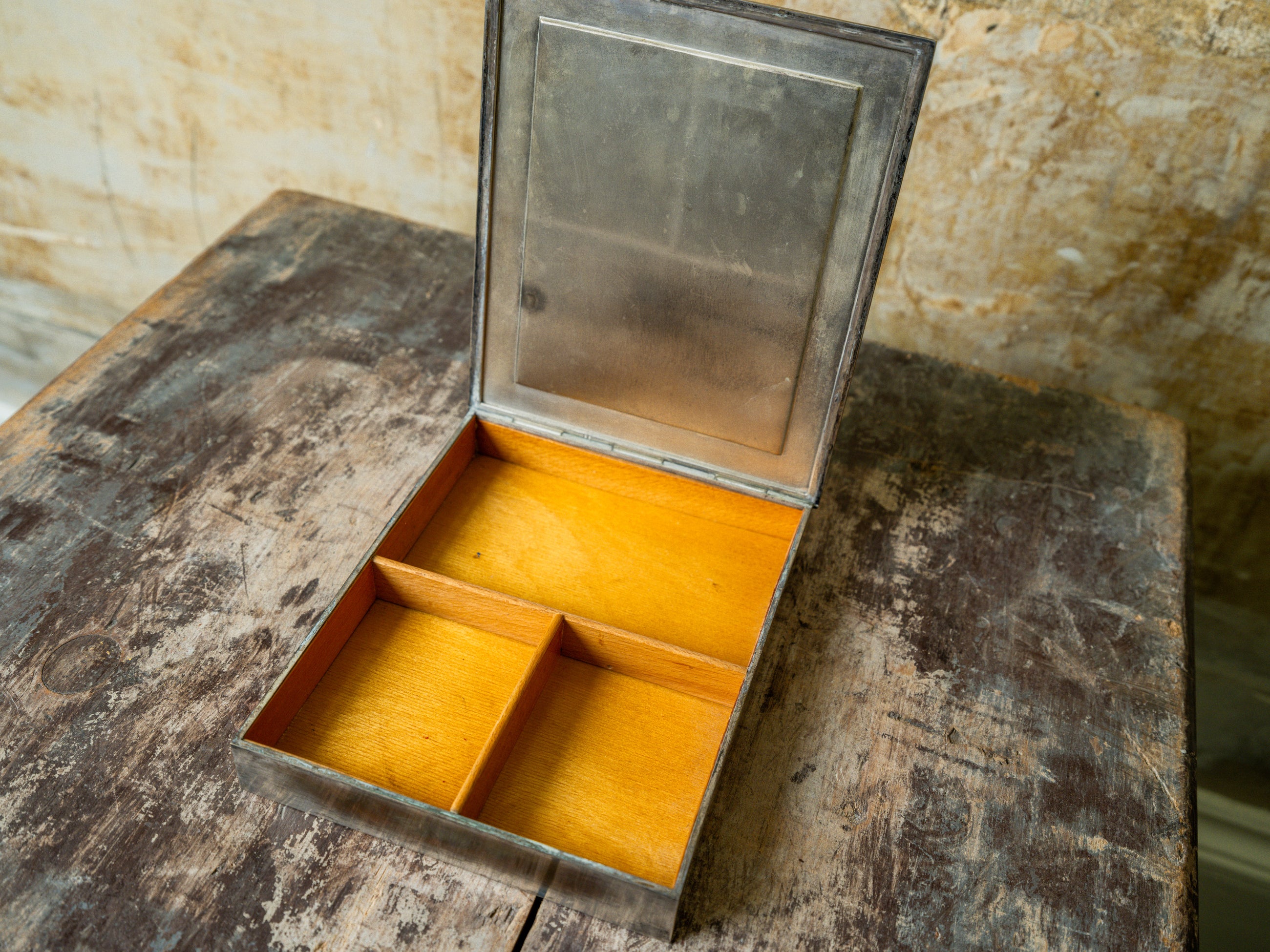 A Magrit Tevan Coffee Table Humidor