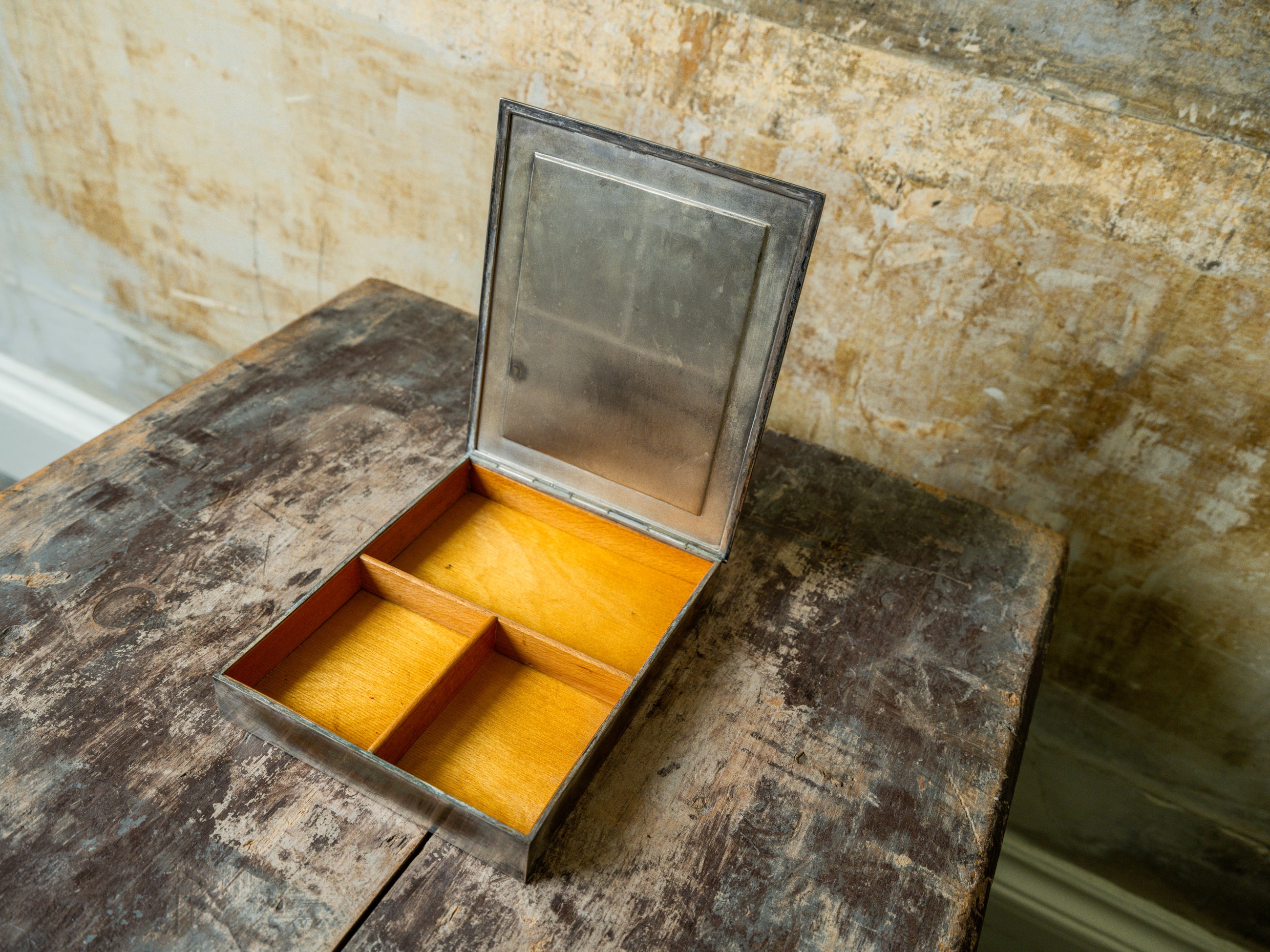 A Magrit Tevan Coffee Table Humidor