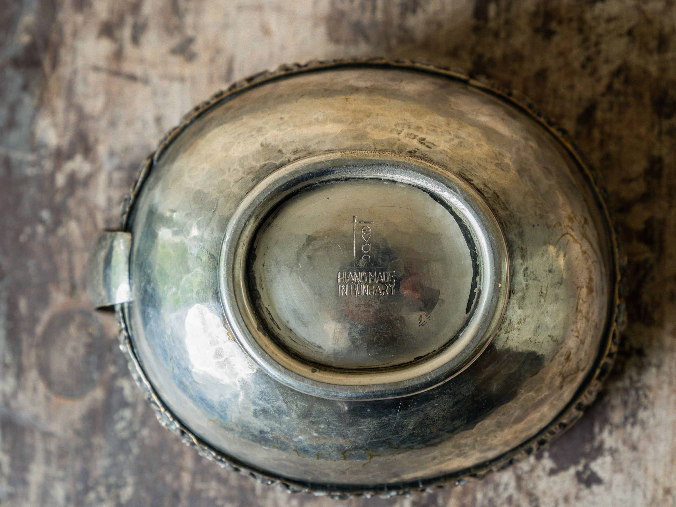 A Copper Libation Cup by Magrit Tevan