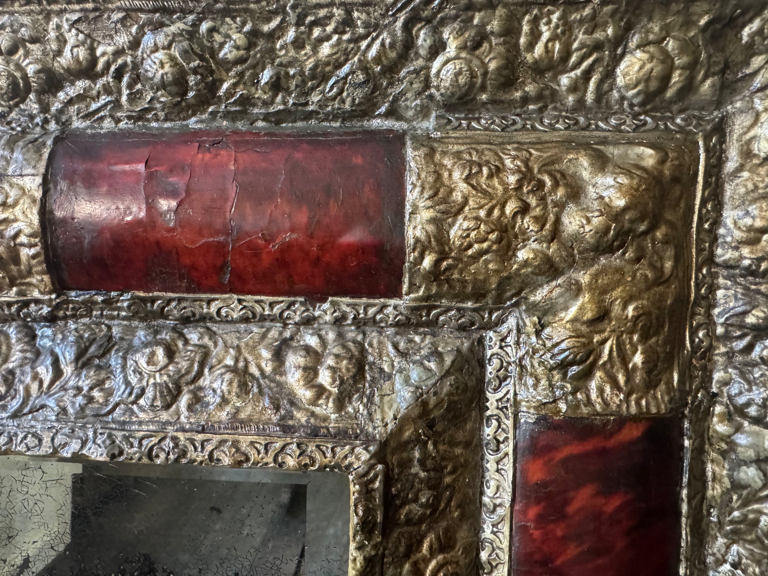 A 17th Century Tortoise Shell Mirror