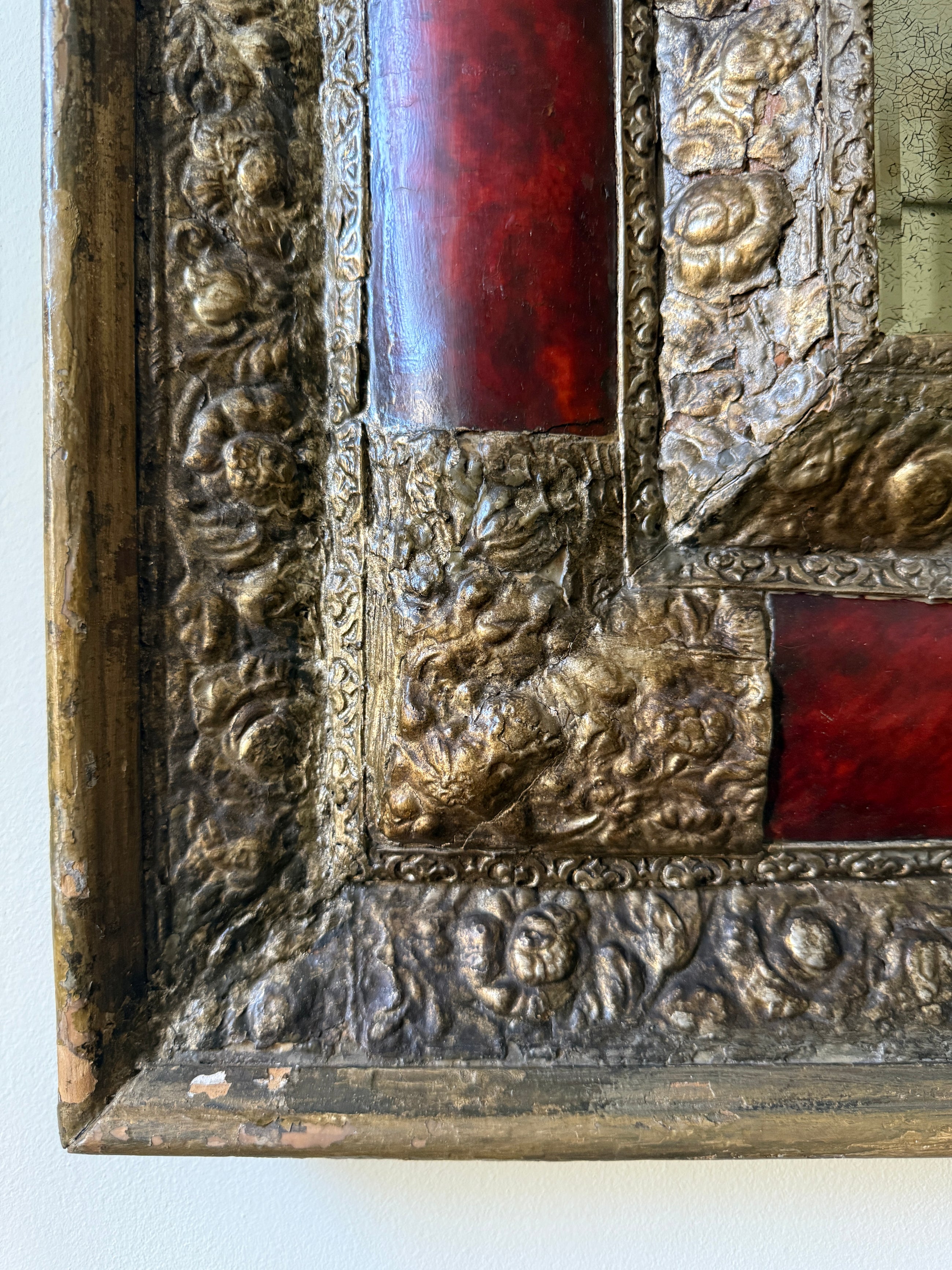 A 17th Century Tortoise Shell Mirror