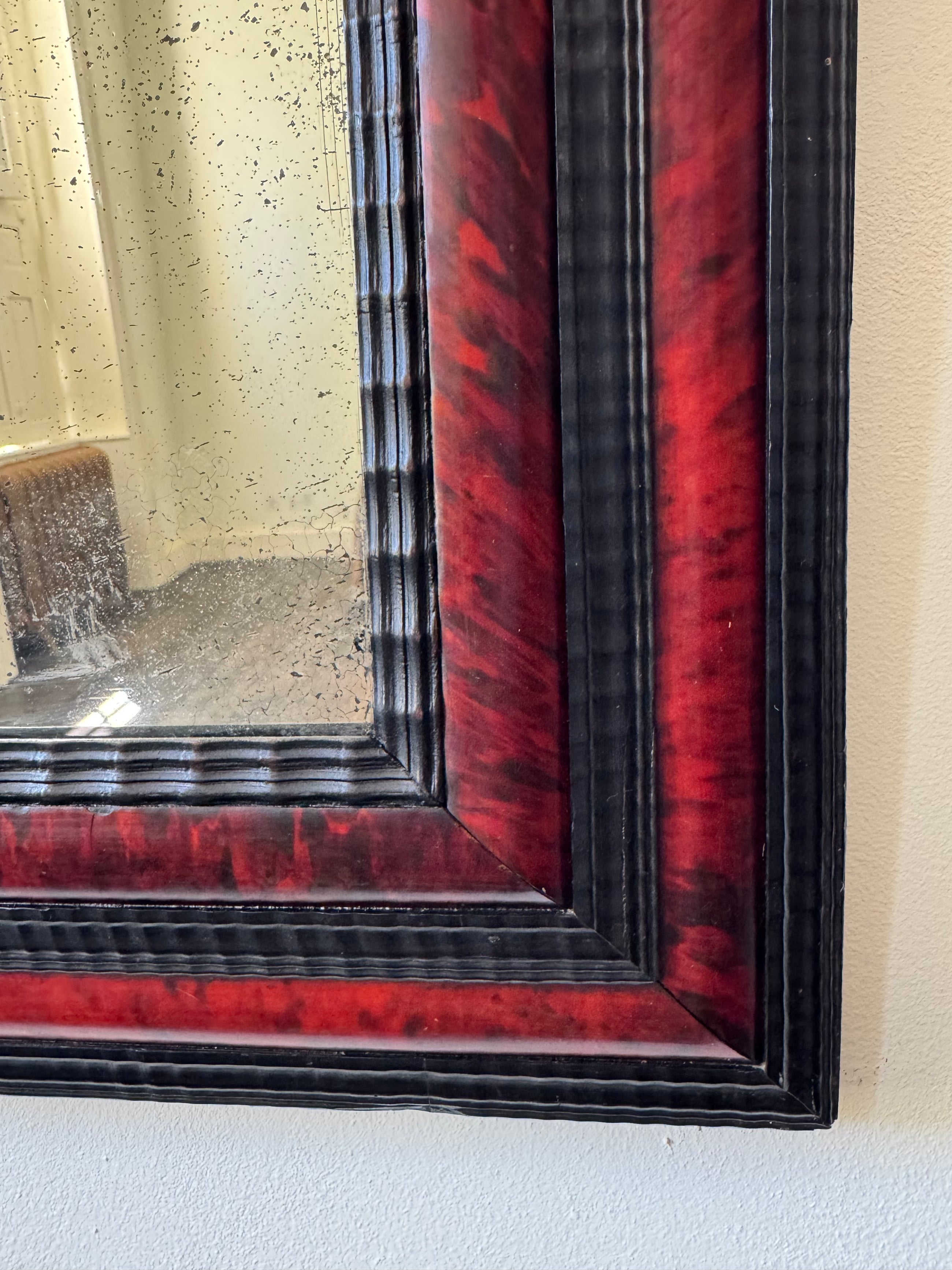 A 19th Century Dutch Tortoise Shell Mirror