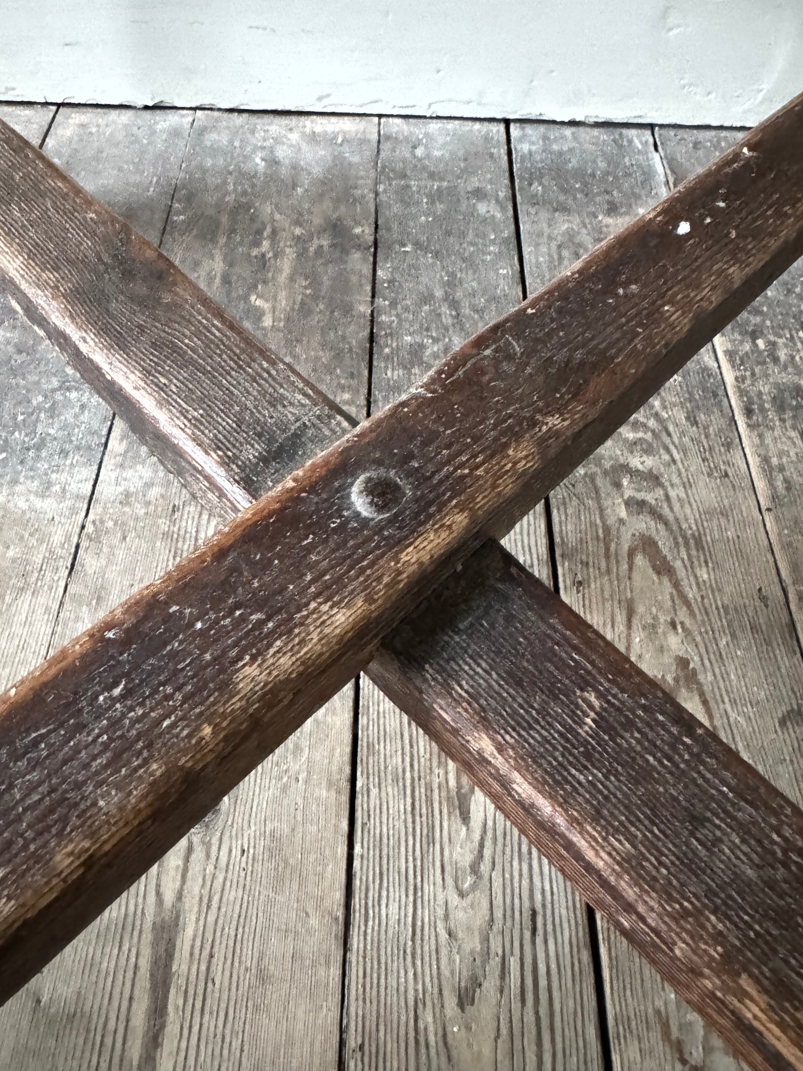A Pair of 19th Century Scrubbed Pine Work Tables