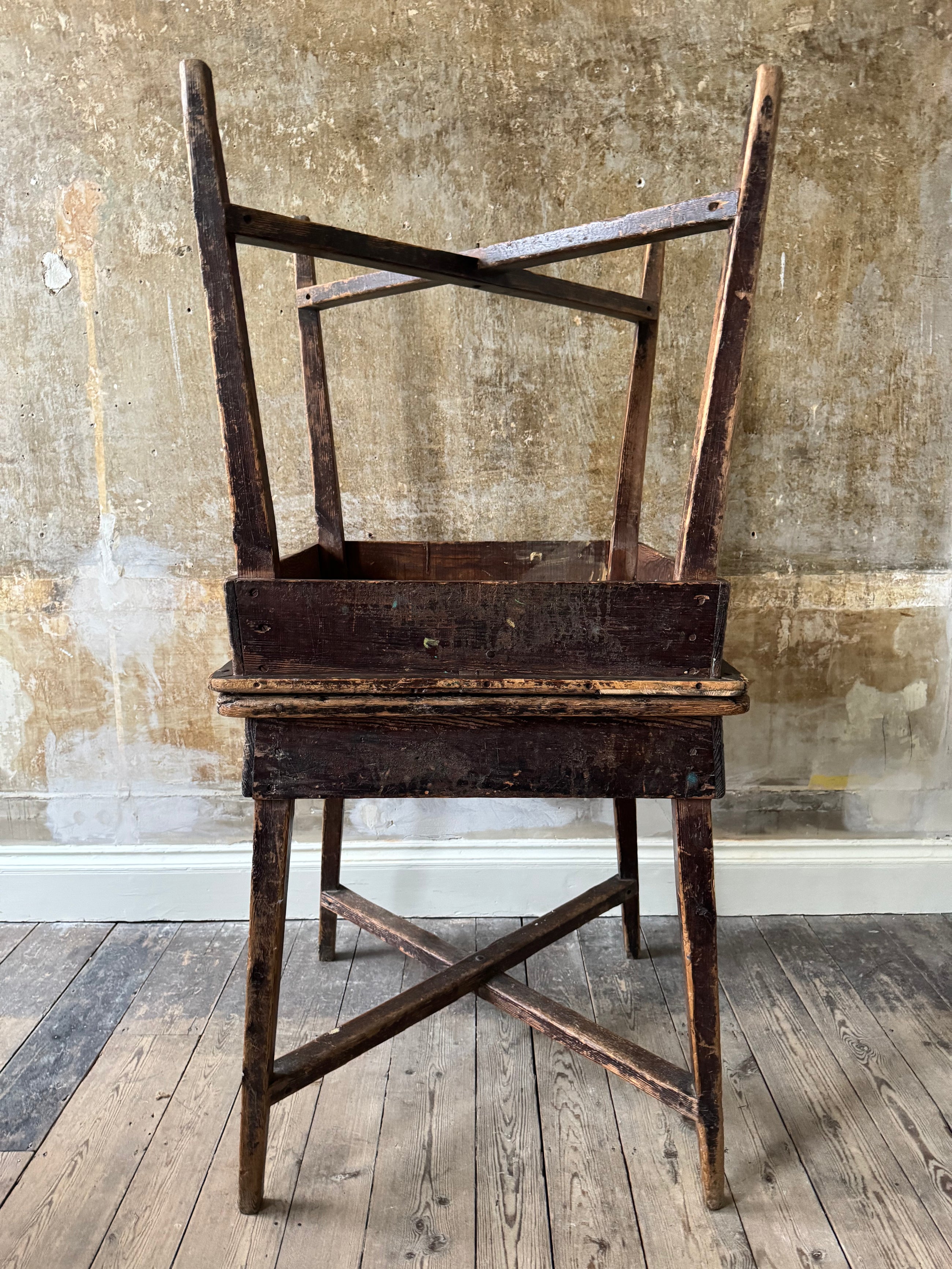 A Pair of 19th Century Scrubbed Pine Work Tables