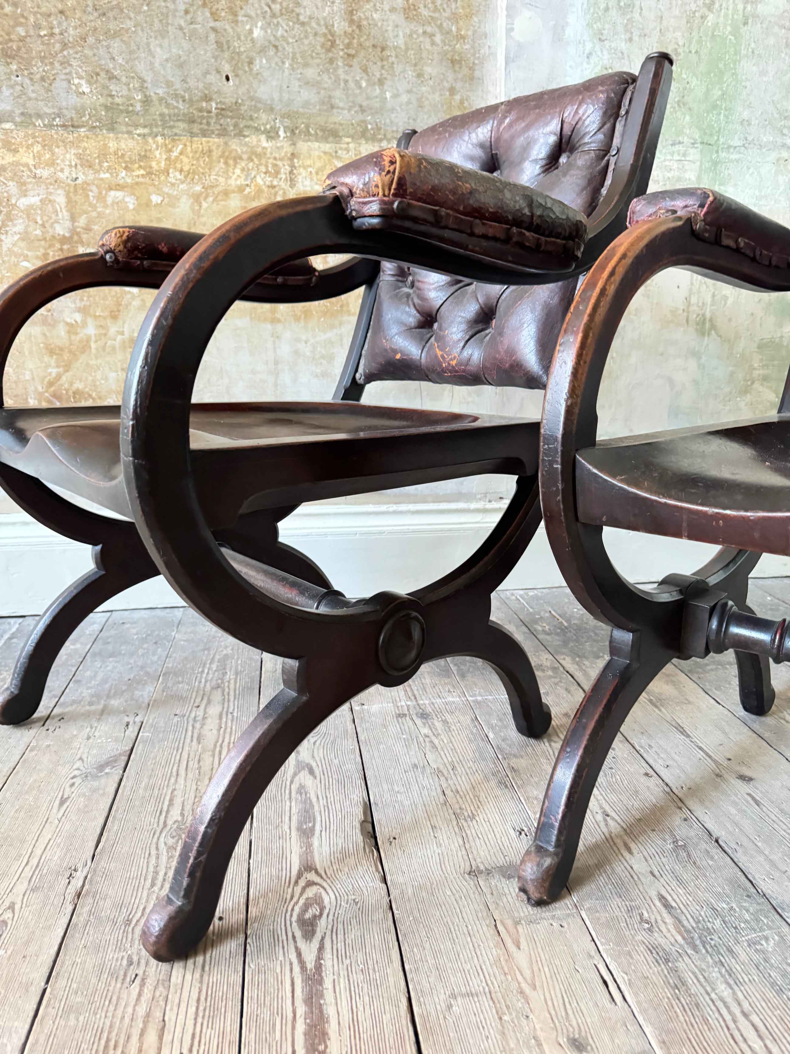 A Pair of Reformed Gothic Armchairs